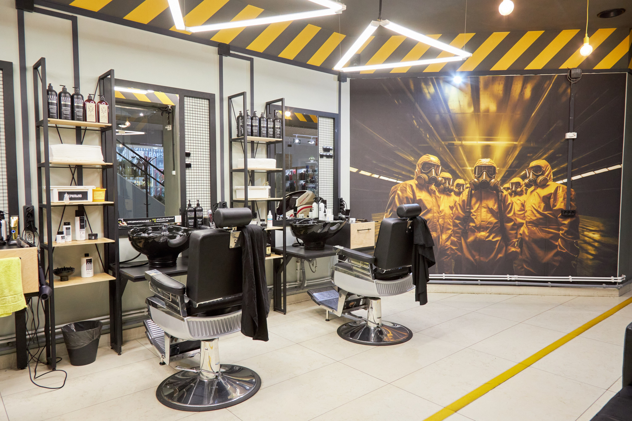 Барбер-шоп «Бункер». Фотограф Сергей Феденко