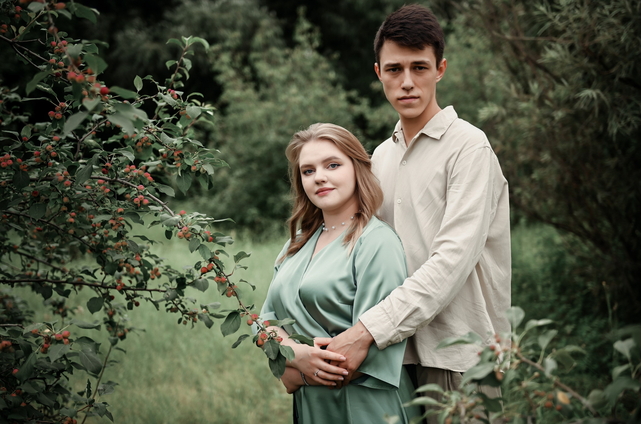 Love story прогулка вместе с песиком))). Свадебный, семейный, детский, контент фотограф в Омске Максим Ильин