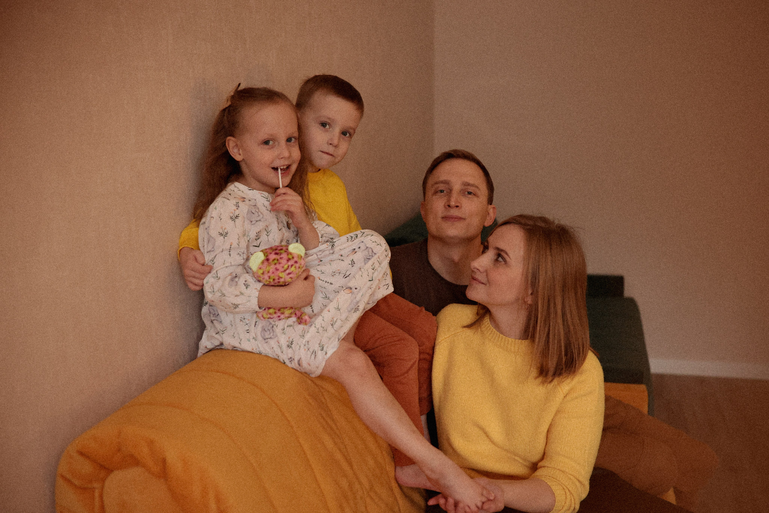 Семейная новогодняя фотосессия. Семейный фотограф в Москве и Люберцах Юлия Гуськова