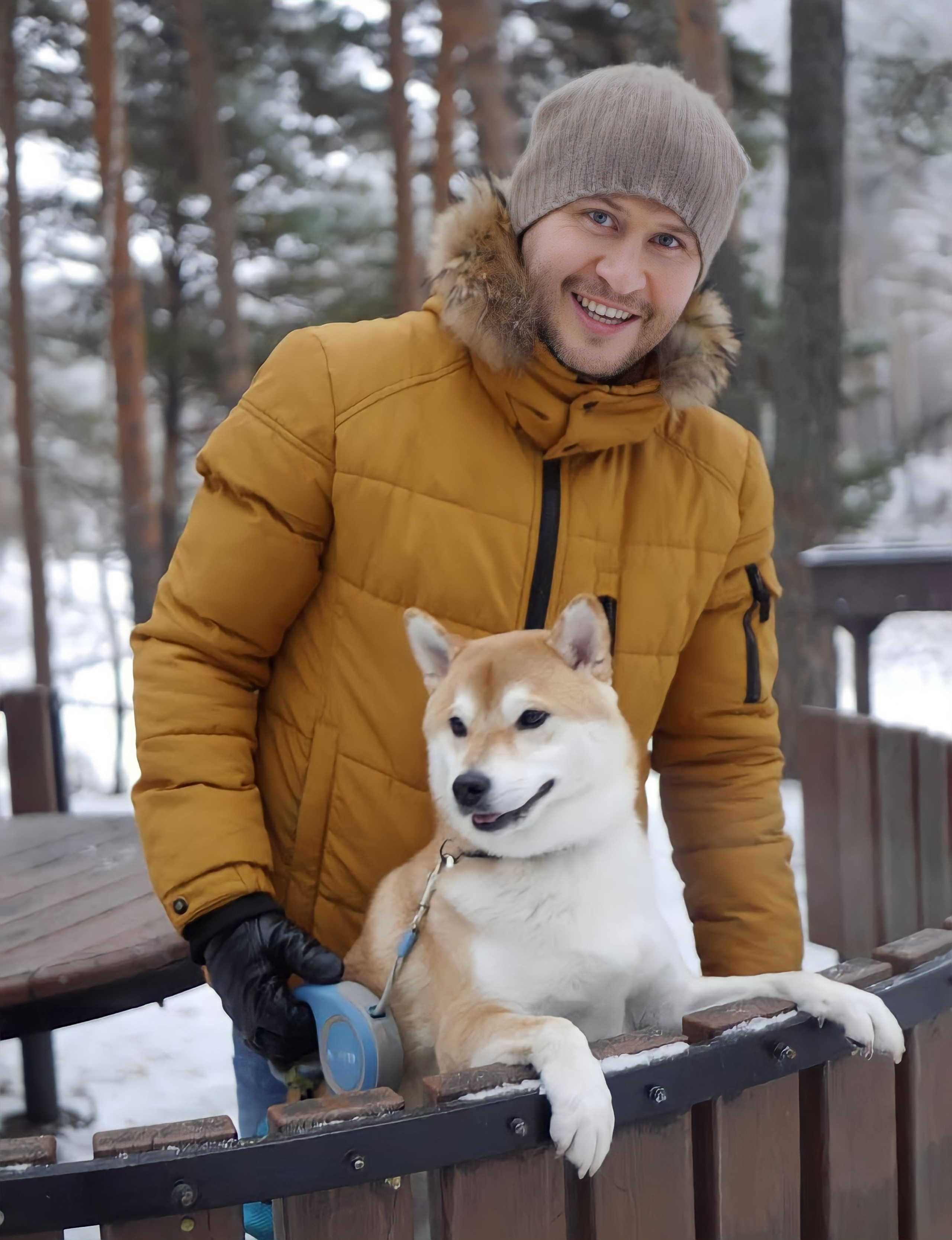 Съемка с любимым питомцем