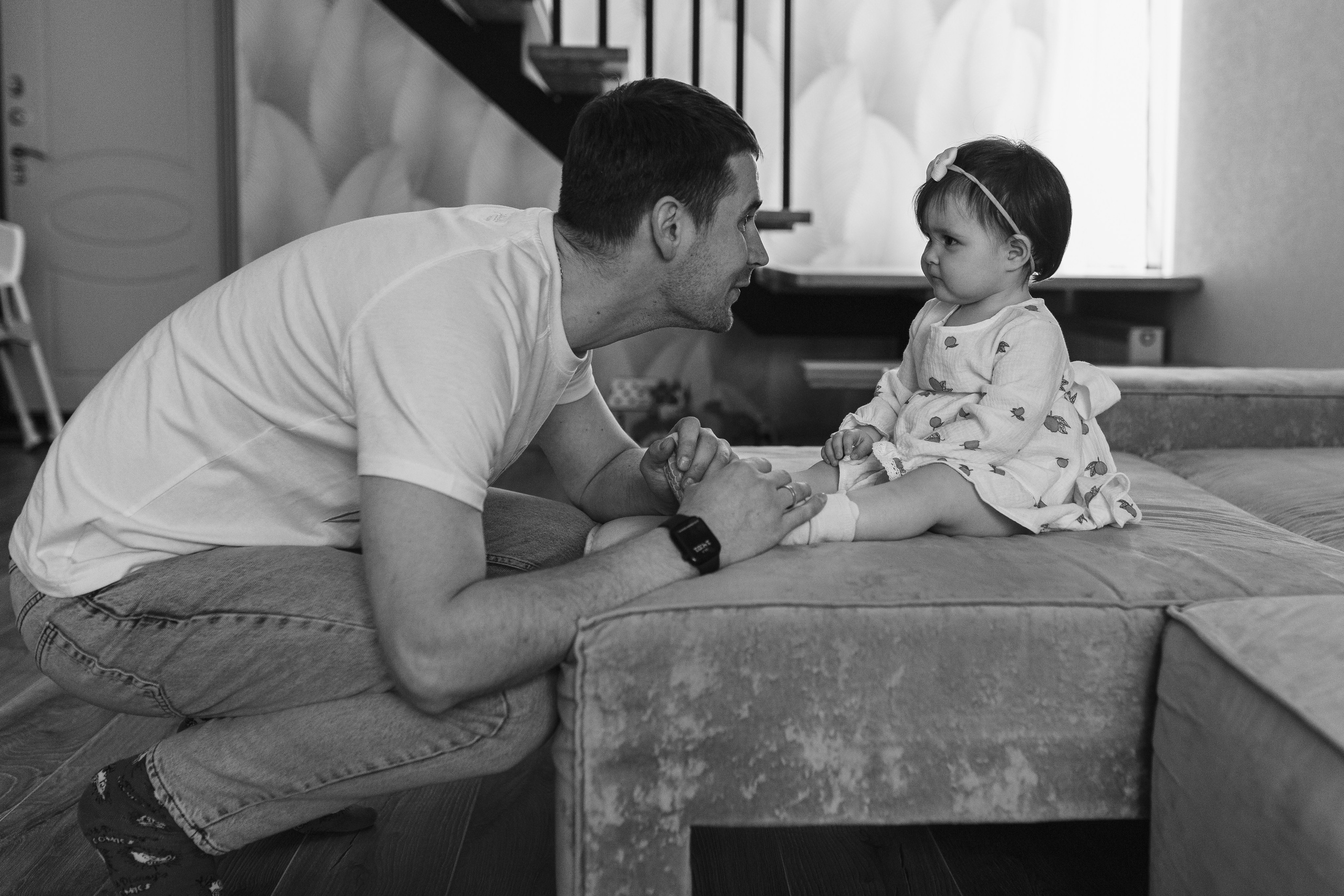 Домашняя семейная фотосессия. Семейный и детский фотограф в Рязани Васюгова Мария