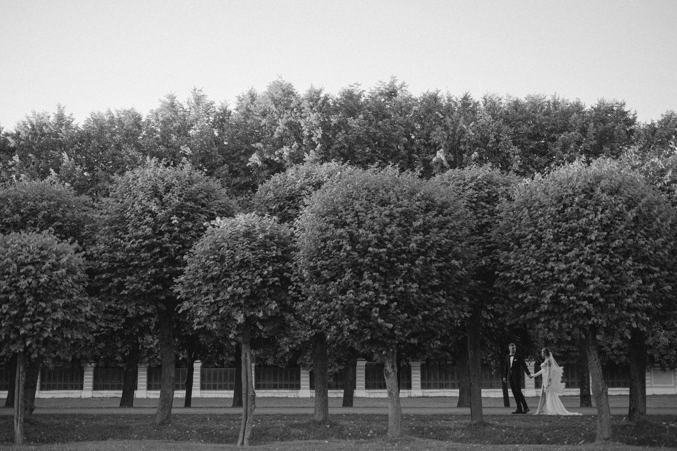 На закате. Свадебный фотограф в Москве