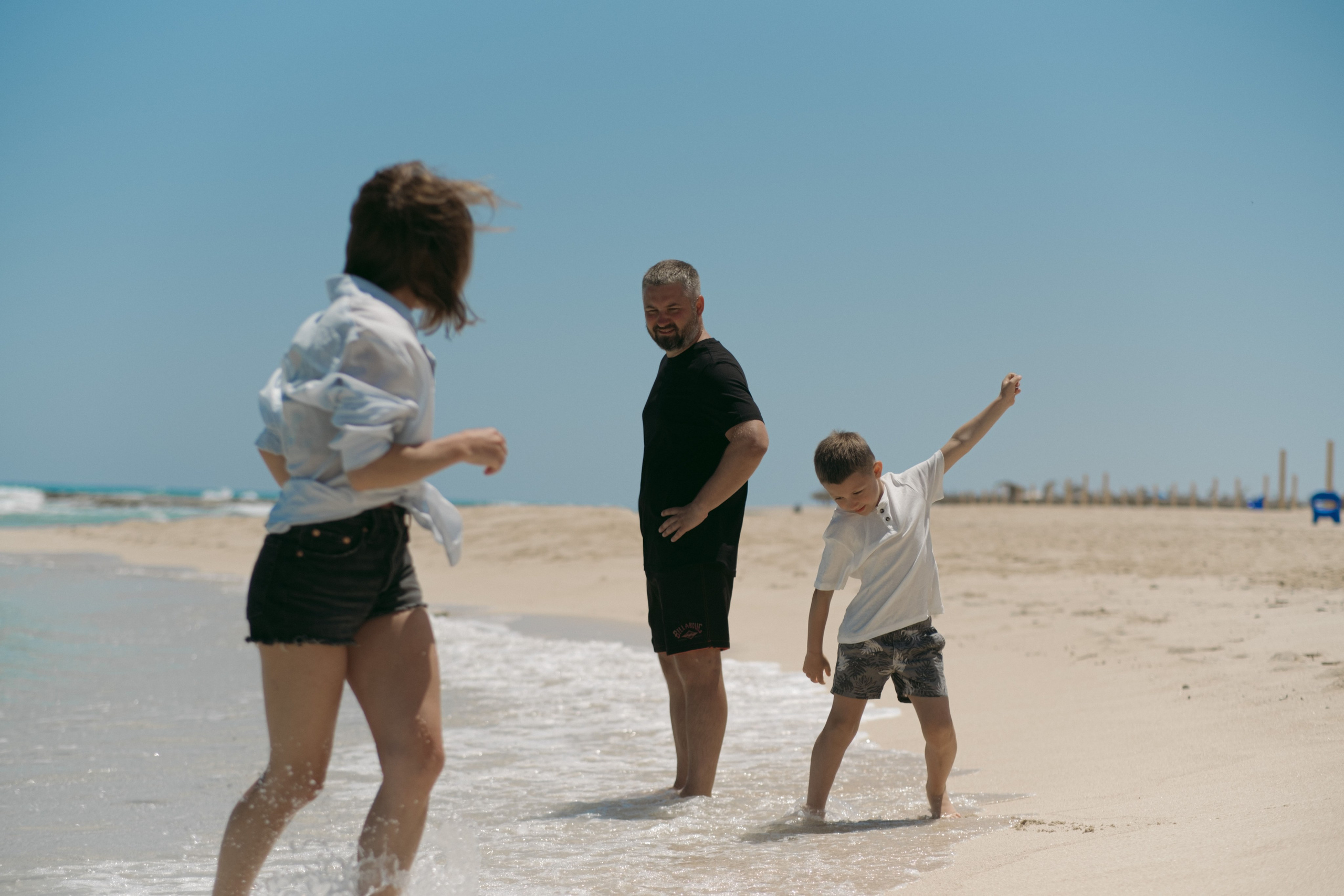 Roza and family. Egypt. Portrait photographer Olga Prokopova based in Budapest