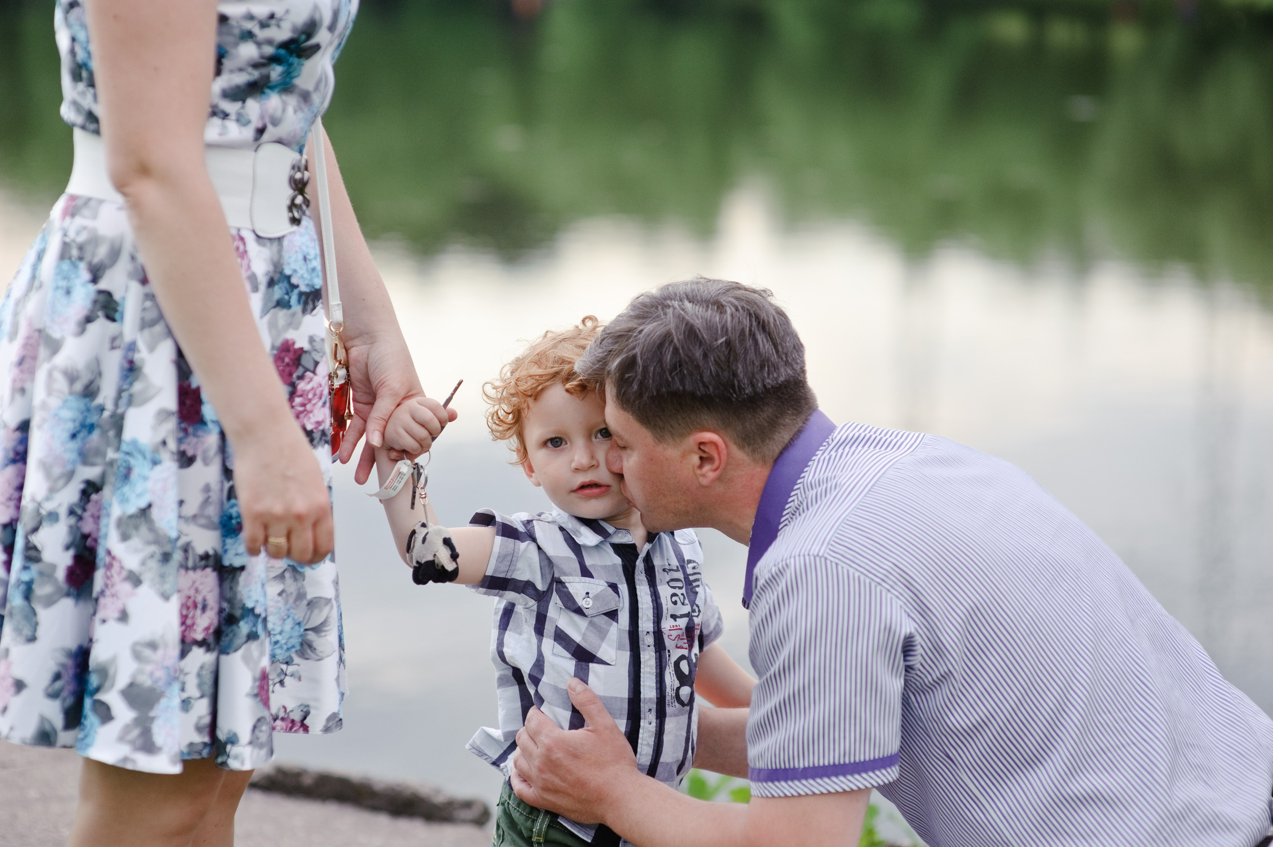 Лада, Дмитрий и 3 сына. Прогулка, Москва. Семейный фотограф Анна Дубовская