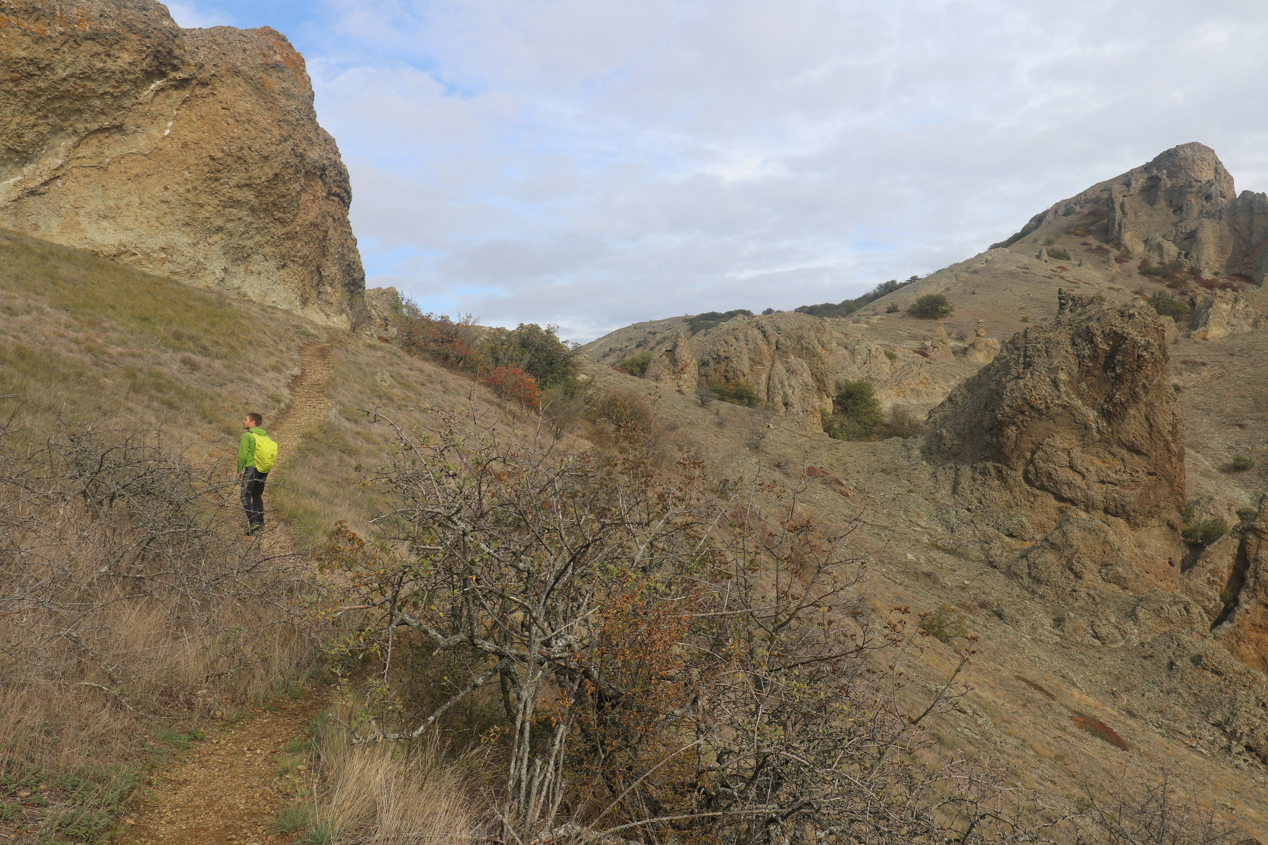 Крым. ЮБК (Судак, Карадаг). Ноябрь 2020. Путешественник-фотограф из Санкт-Петербурга Татьяна Свистулина