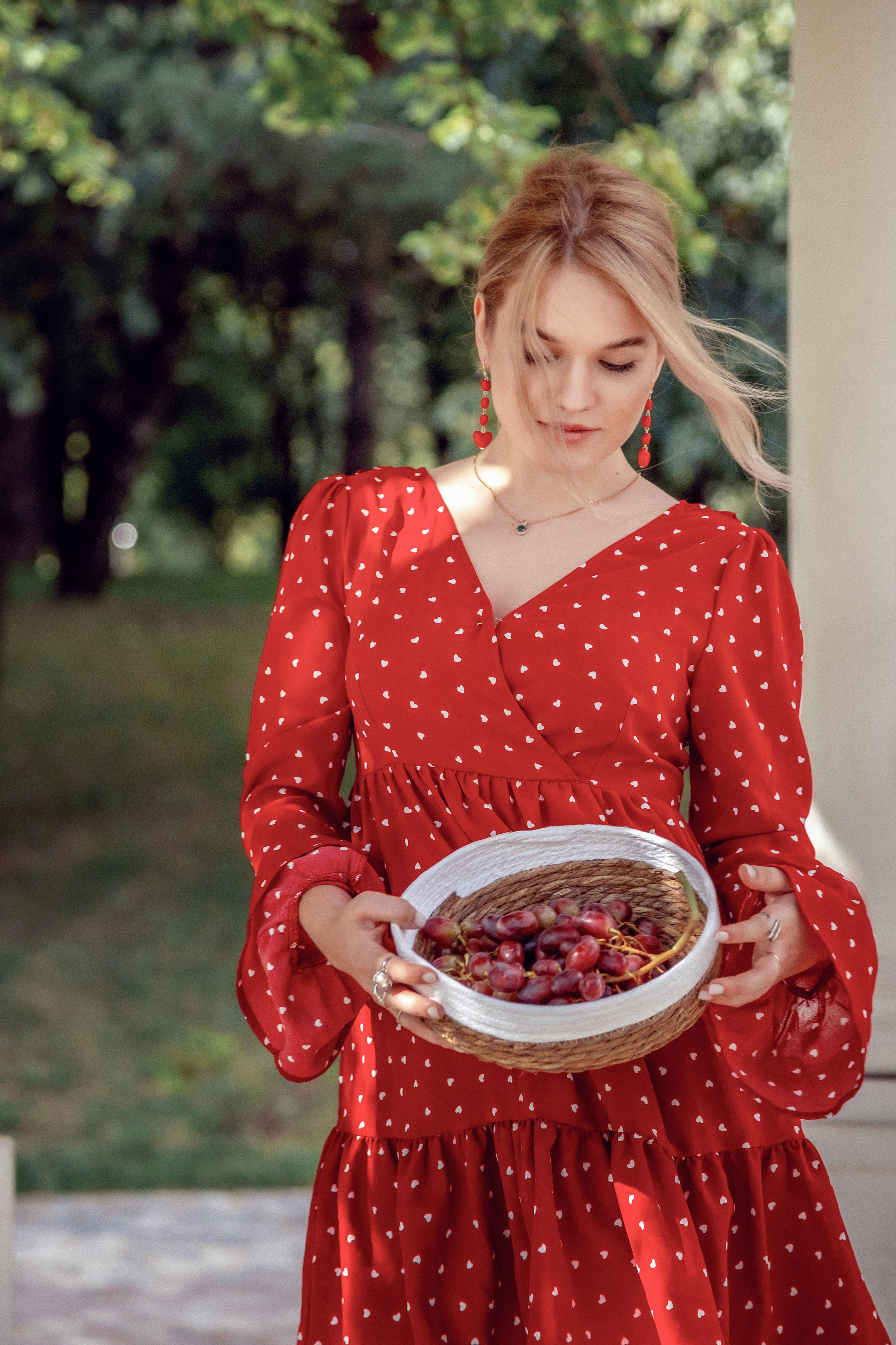 Фотопроект «Девушка с виноградом». Фотограф Алина Лебедь