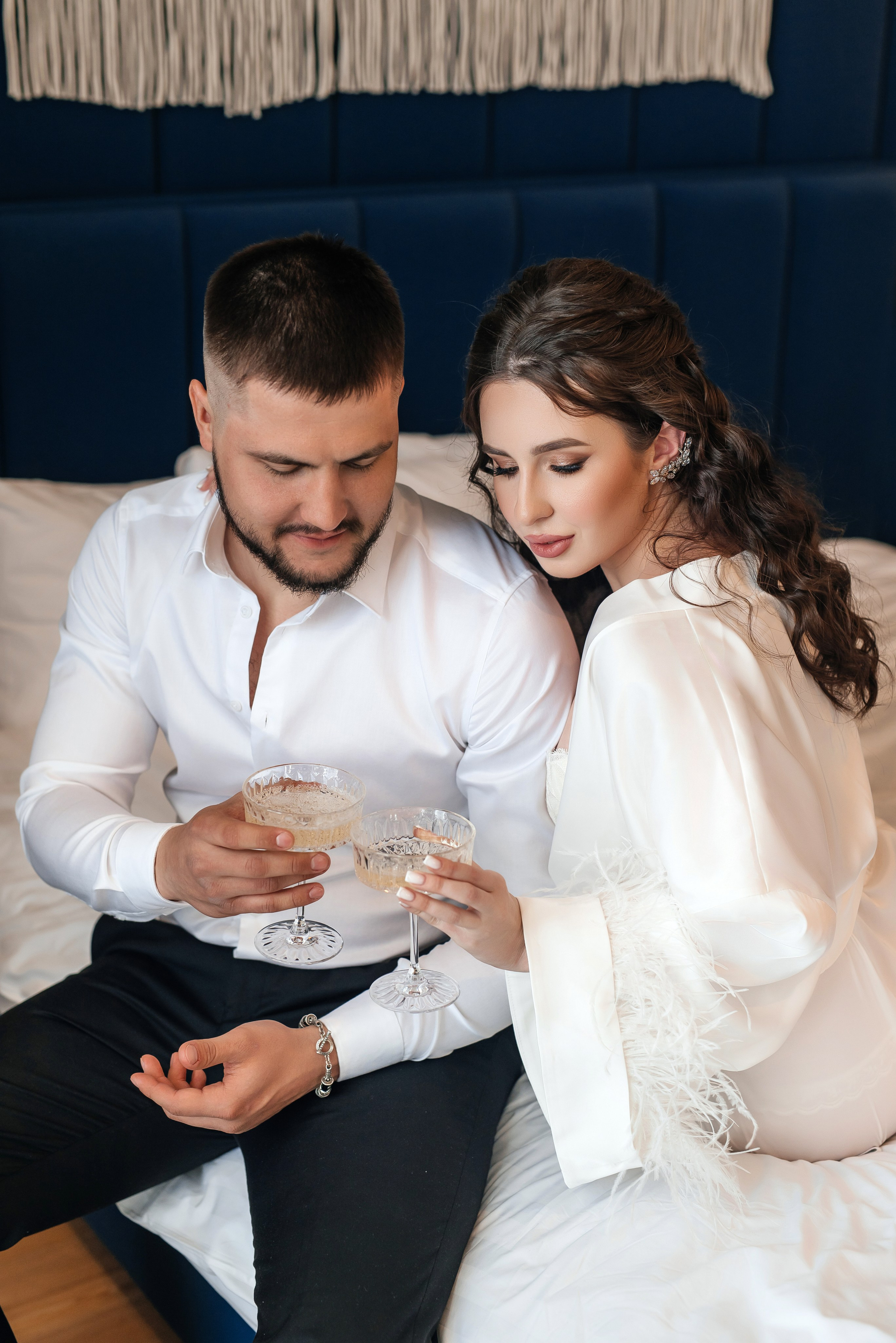 Свадебное утро в отеле у моря. Свадебный фотограф Елена Рякина