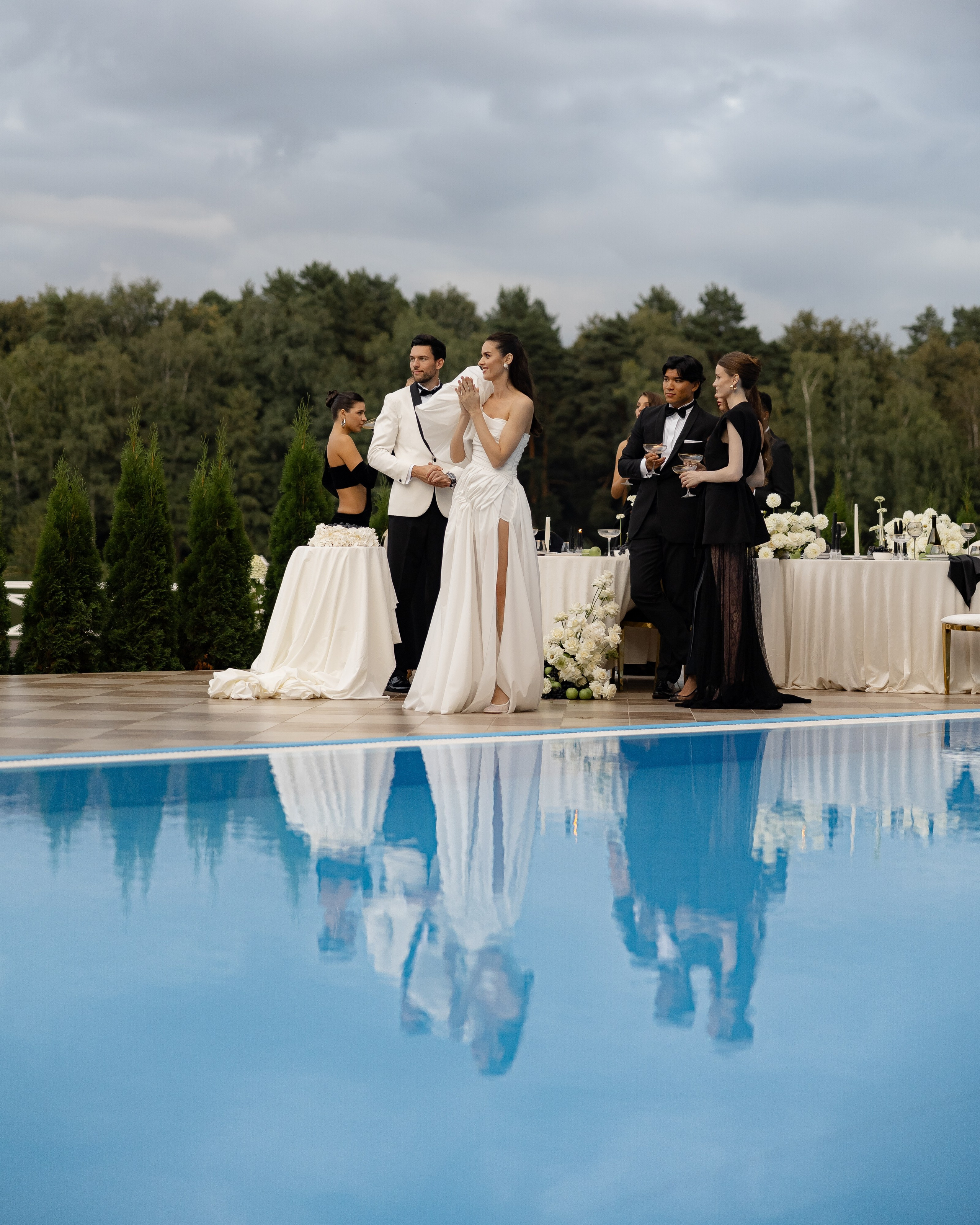 Катя & Алекс. Довиль. Оформление свадеб, декор свадеб Вера Маркова, Москва