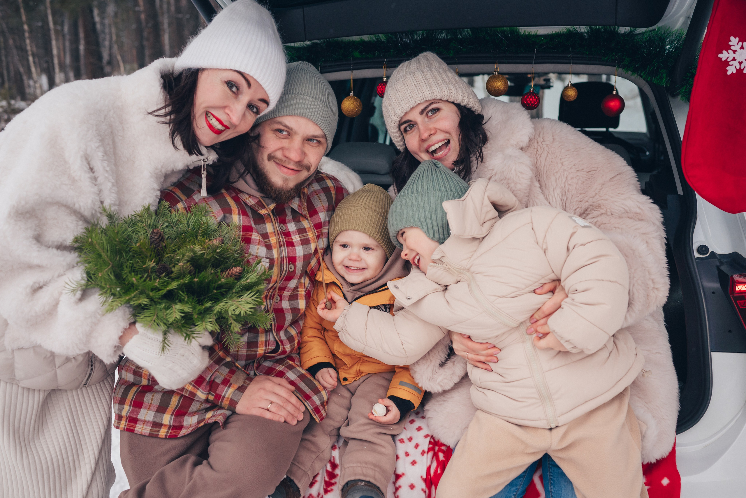 Кирилл & Алина с детьми. Семейный и детский фотограф в Екатеринбурге Валерия Нагибина