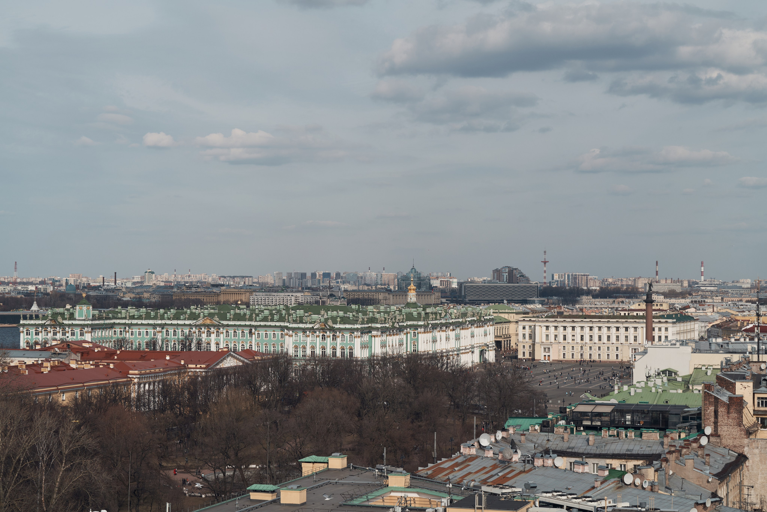 Колоннада Исаакиевского собора