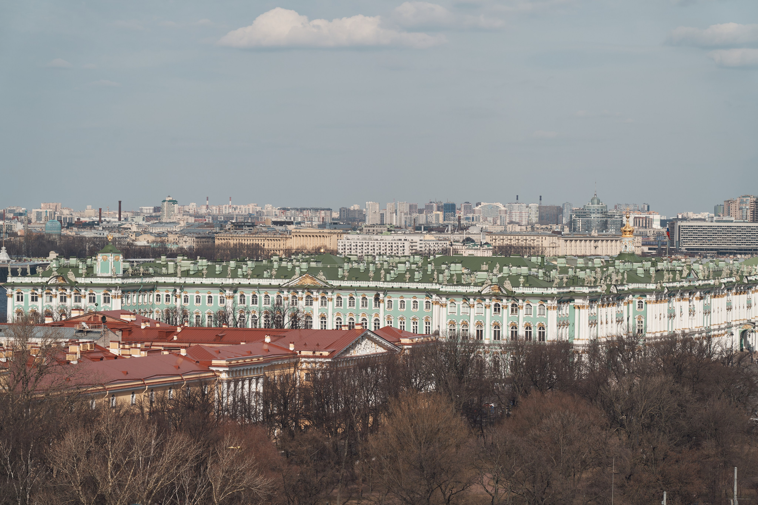 Колоннада Исаакиевского собора