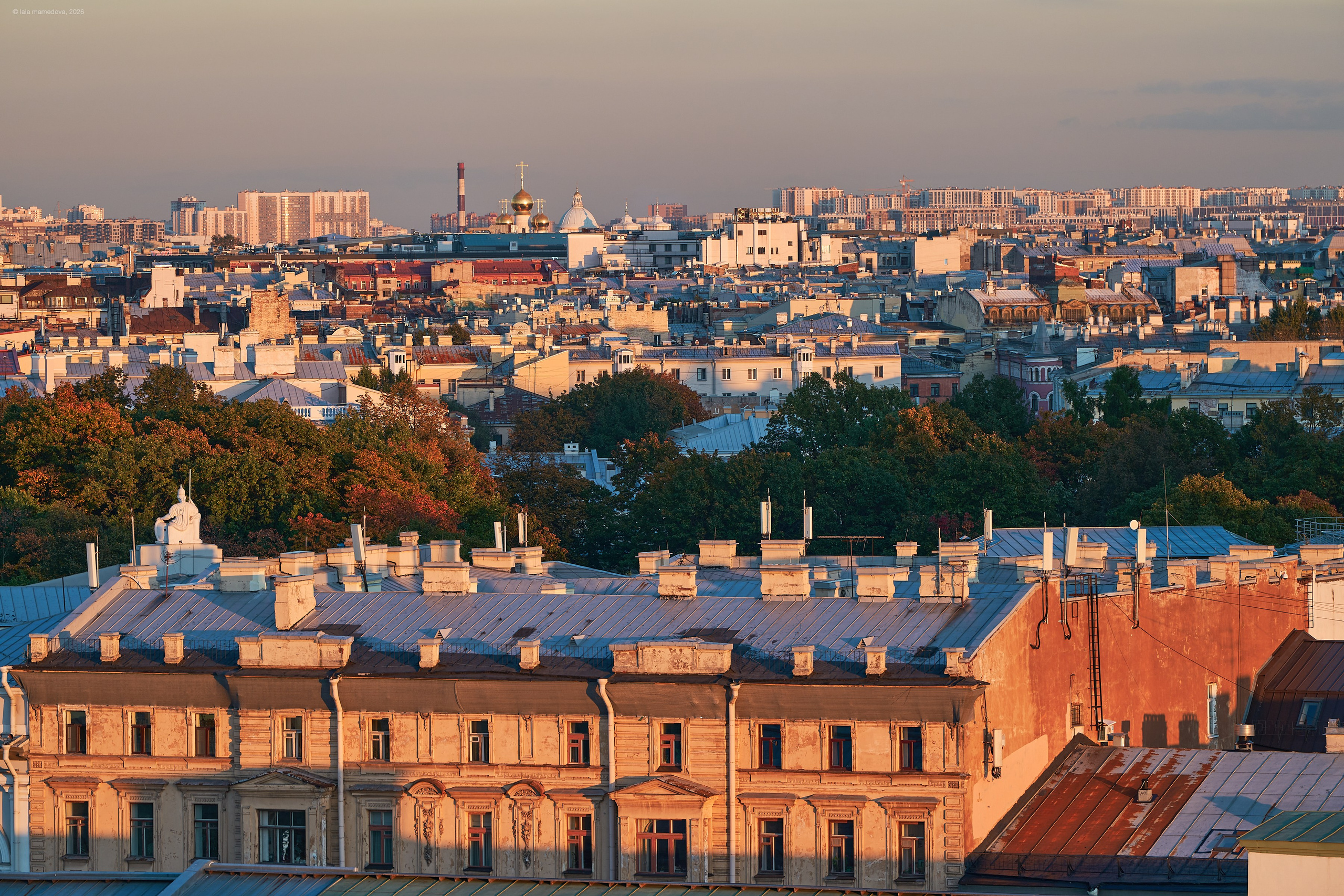 The view from the observation deck of the City Duma Tower | St. Petersburg. Фотограф