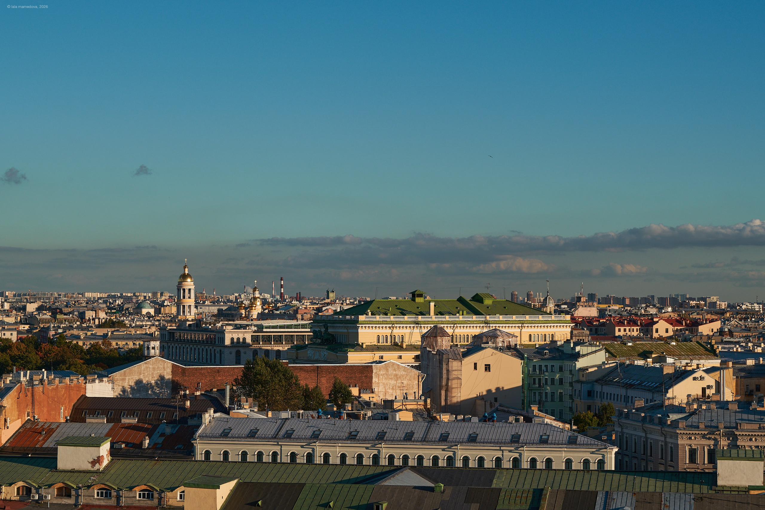 The view from the observation deck of the City Duma Tower | St. Petersburg. Фотограф