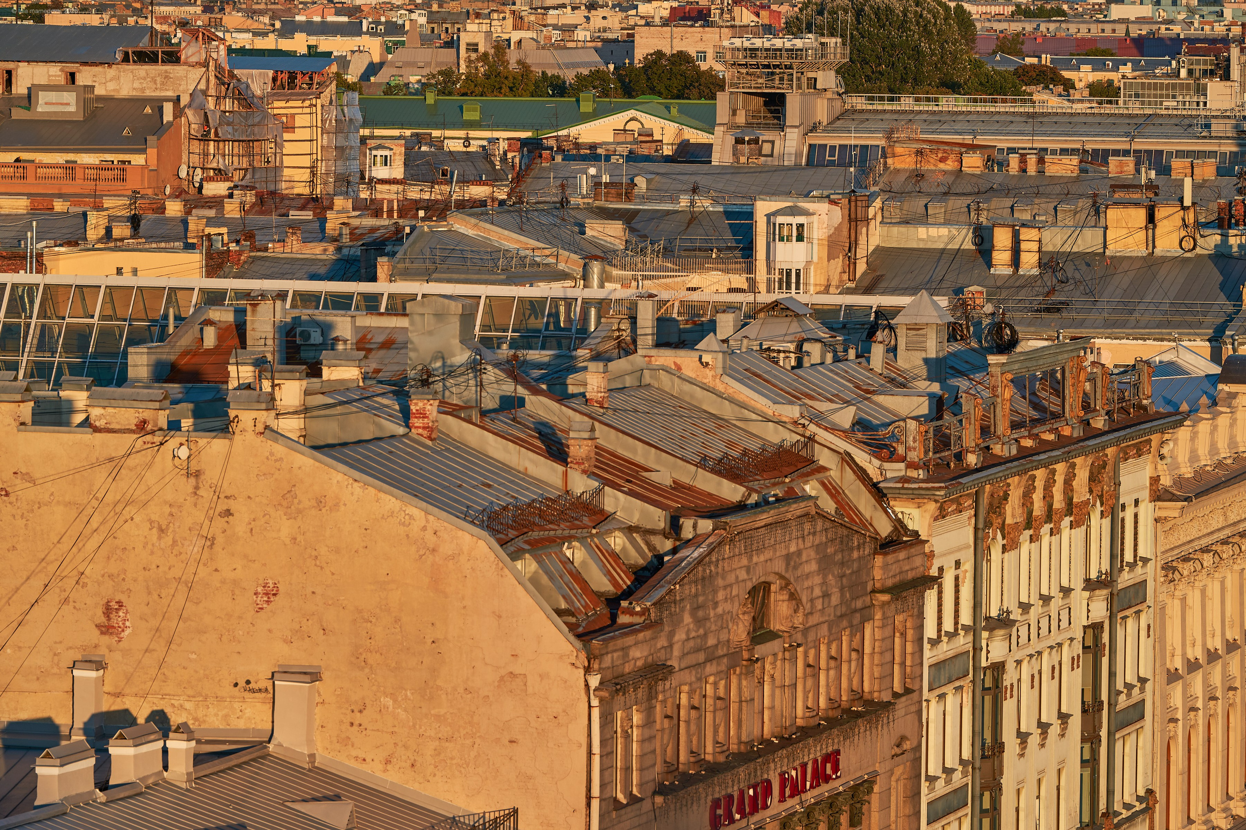 The view from the observation deck of the City Duma Tower | St. Petersburg. Фотограф