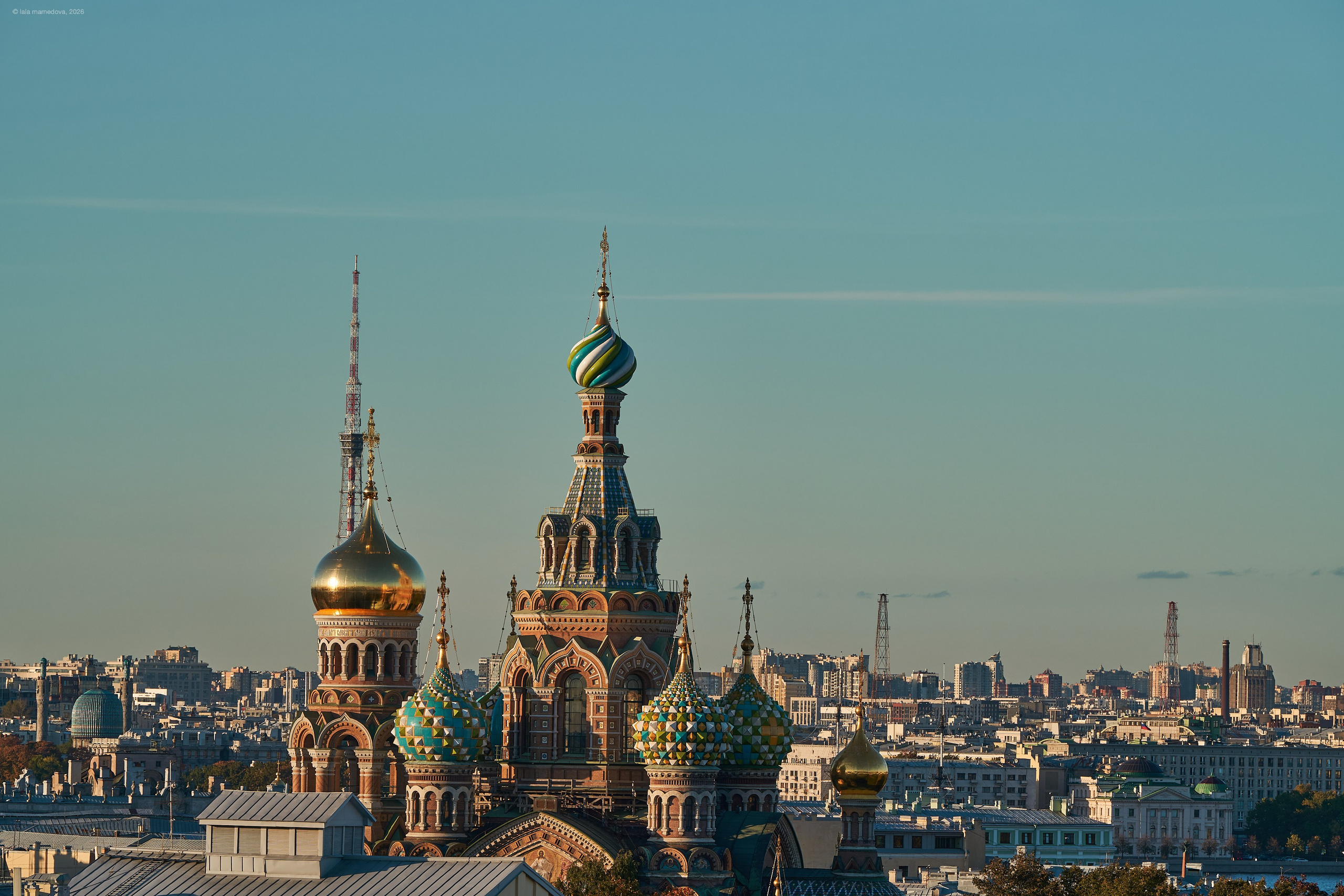 The view from the observation deck of the City Duma Tower | St. Petersburg. Фотограф