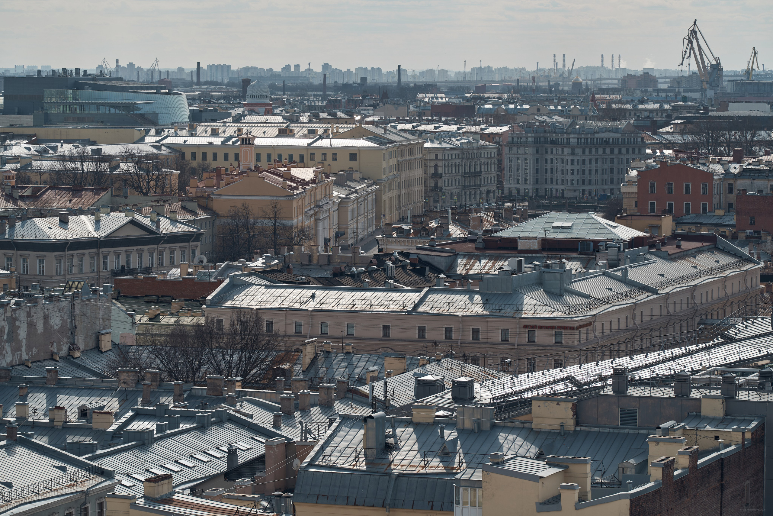 Колоннада Исаакиевского собора
