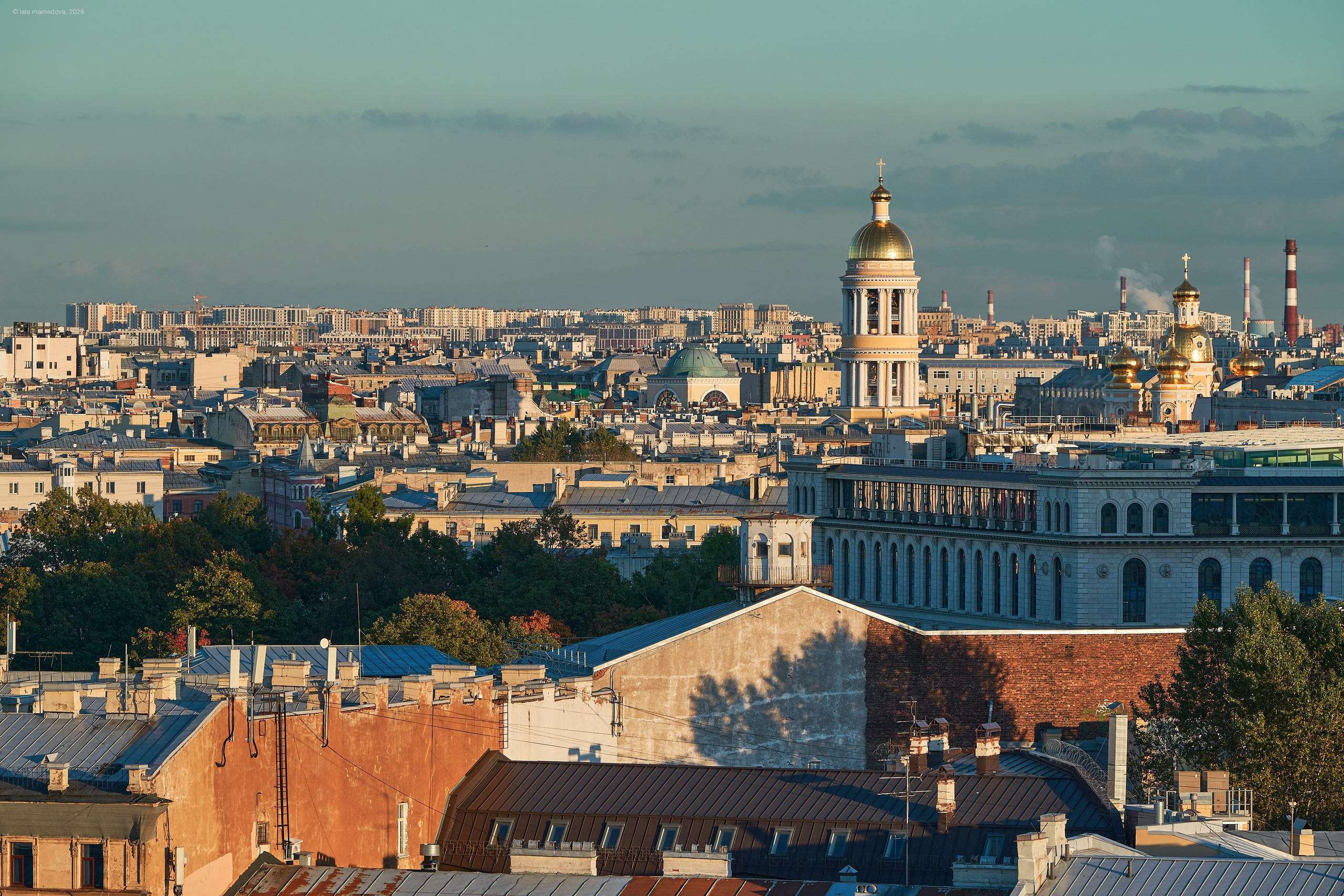 The view from the observation deck of the City Duma Tower | St. Petersburg. Фотограф