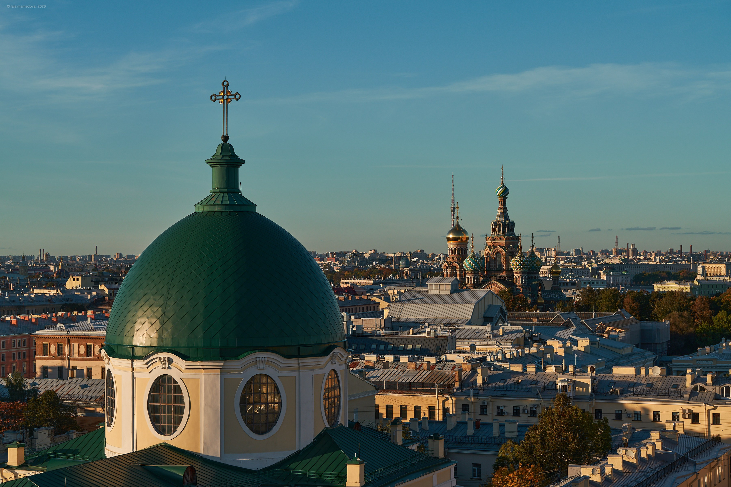 The view from the observation deck of the City Duma Tower | St. Petersburg. Фотограф