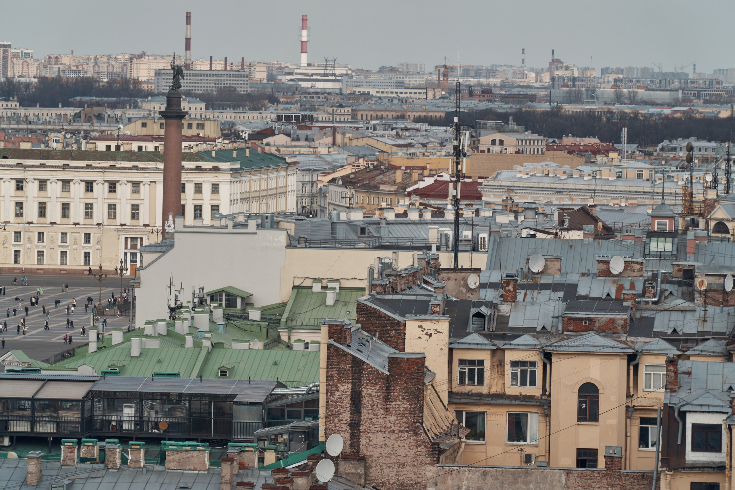 Колоннада Исаакиевского собора
