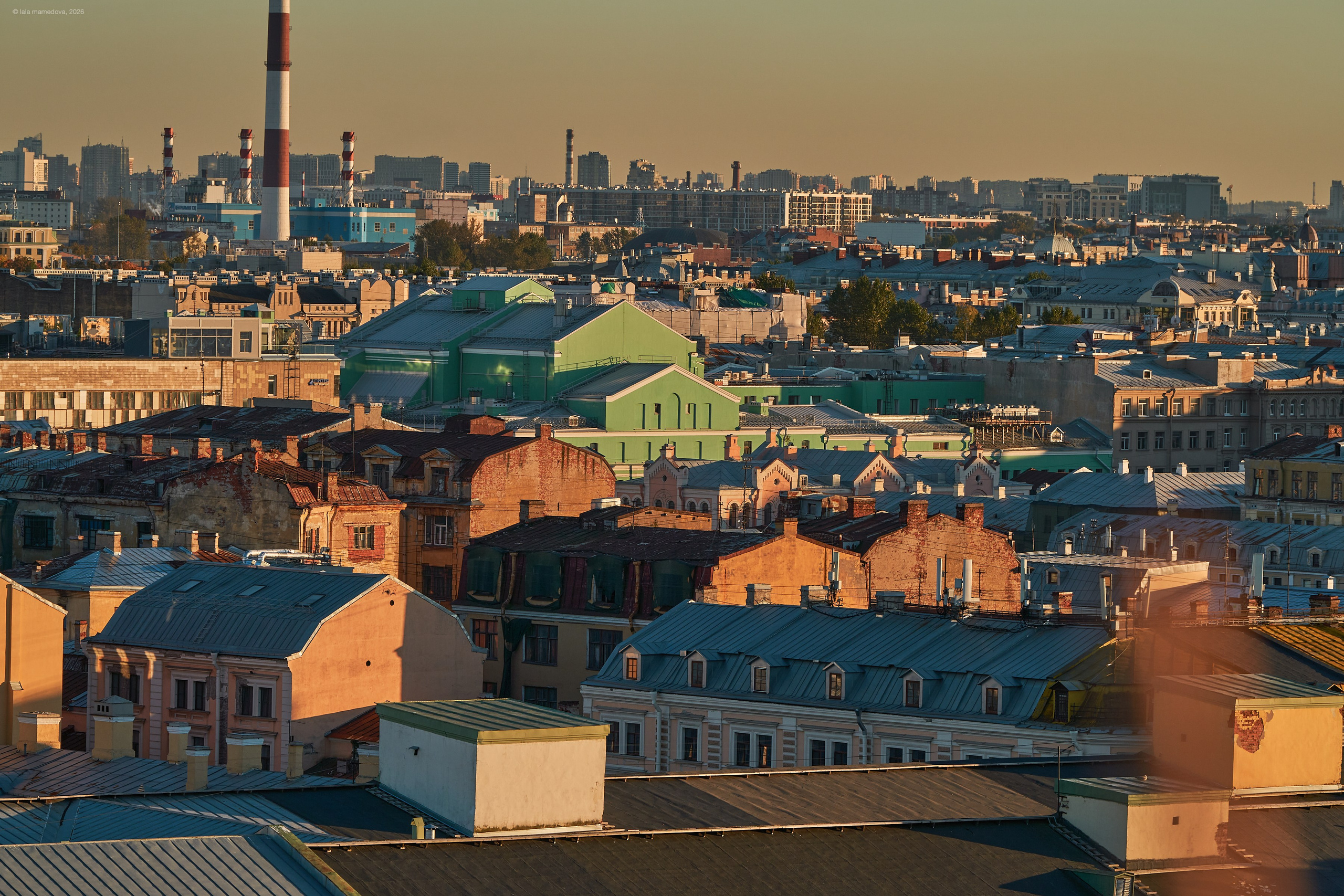 The view from the observation deck of the City Duma Tower | St. Petersburg. Фотограф