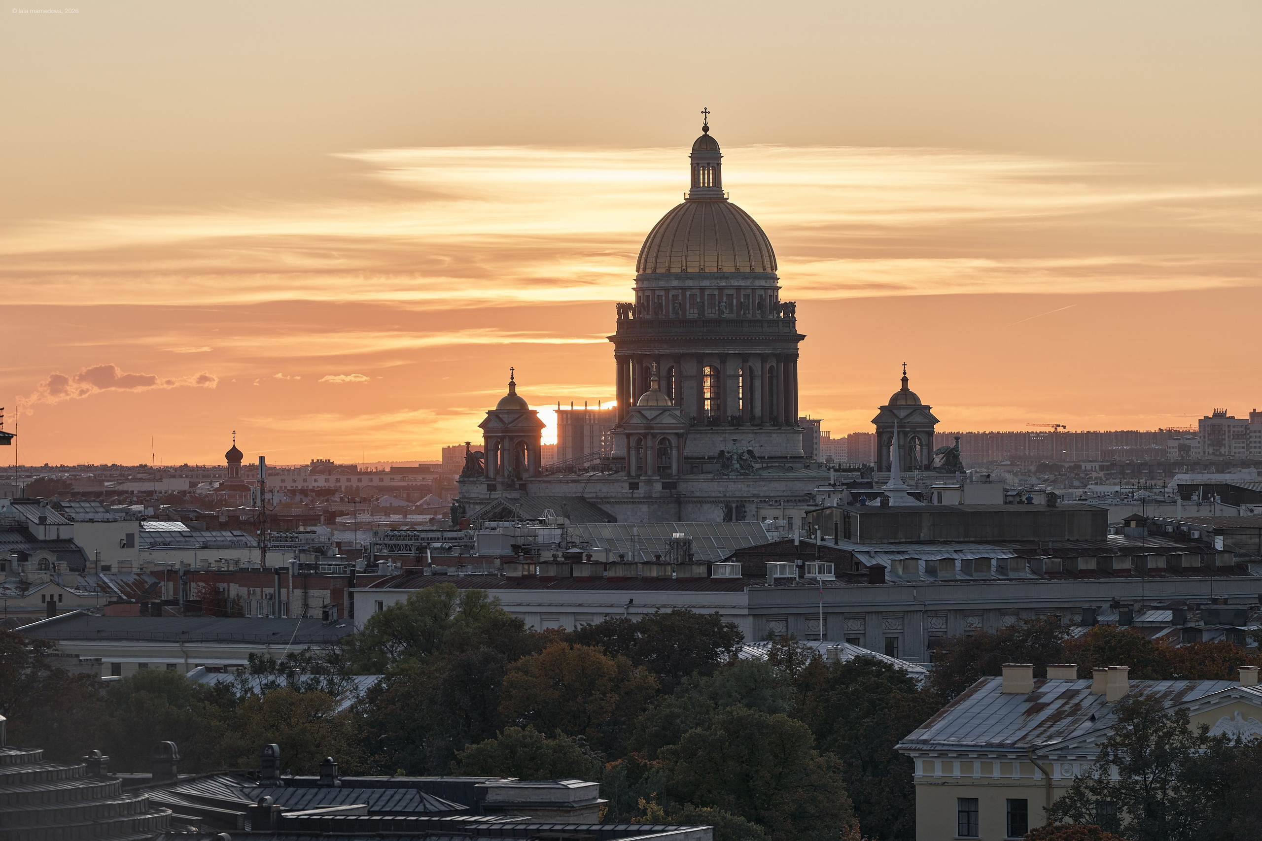 The view from the observation deck of the City Duma Tower | St. Petersburg. Фотограф
