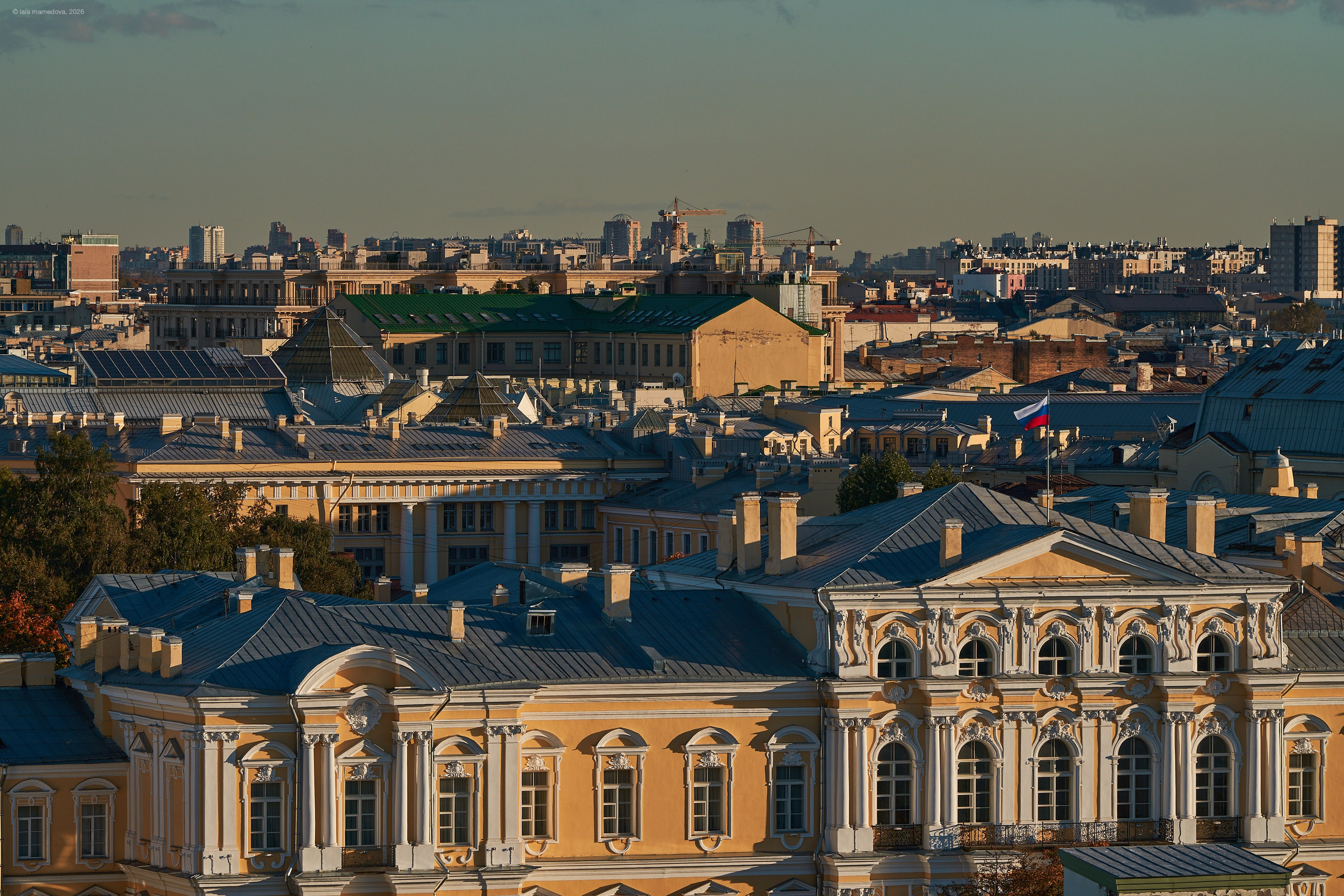 The view from the observation deck of the City Duma Tower | St. Petersburg. Фотограф