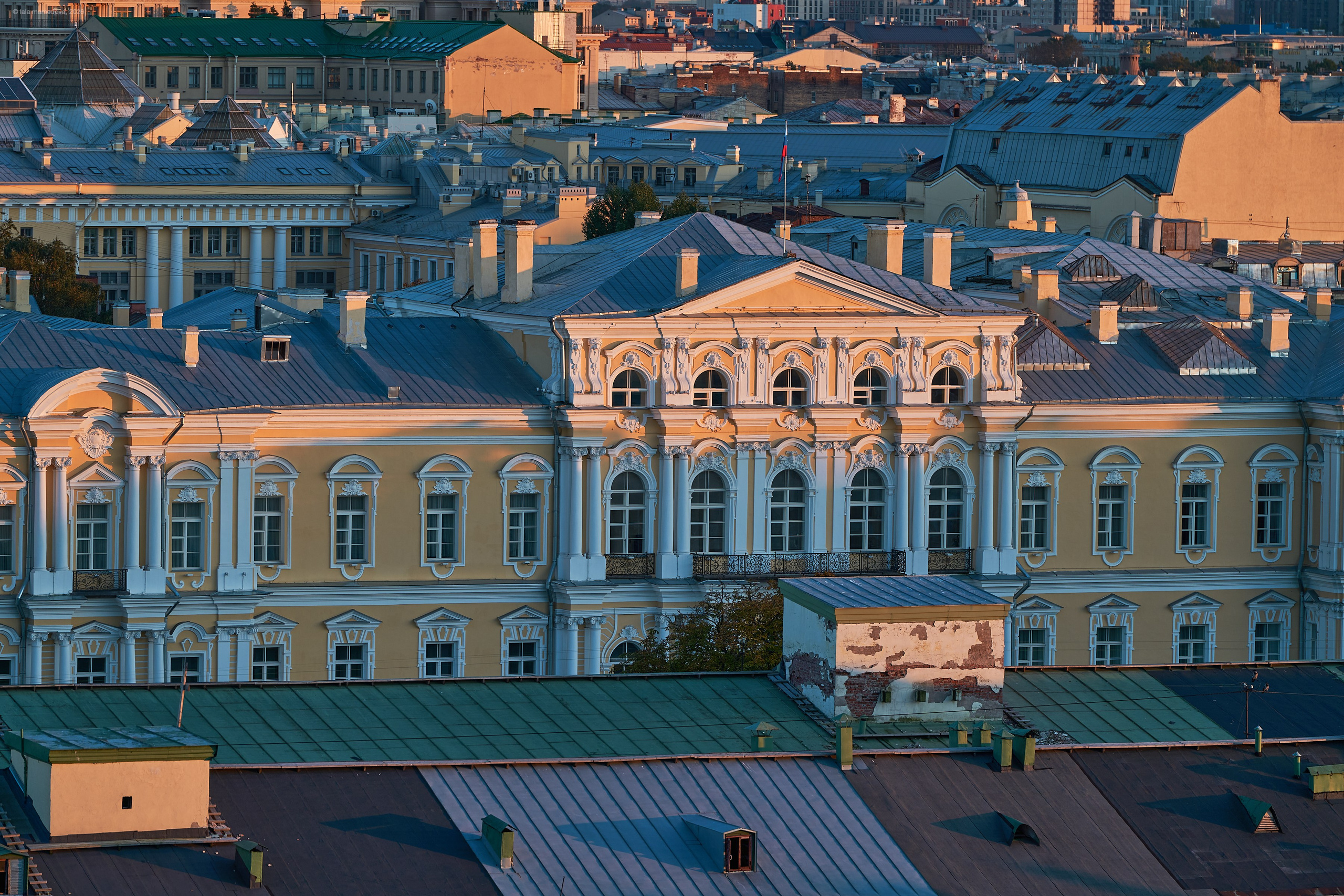 The view from the observation deck of the City Duma Tower | St. Petersburg. Фотограф