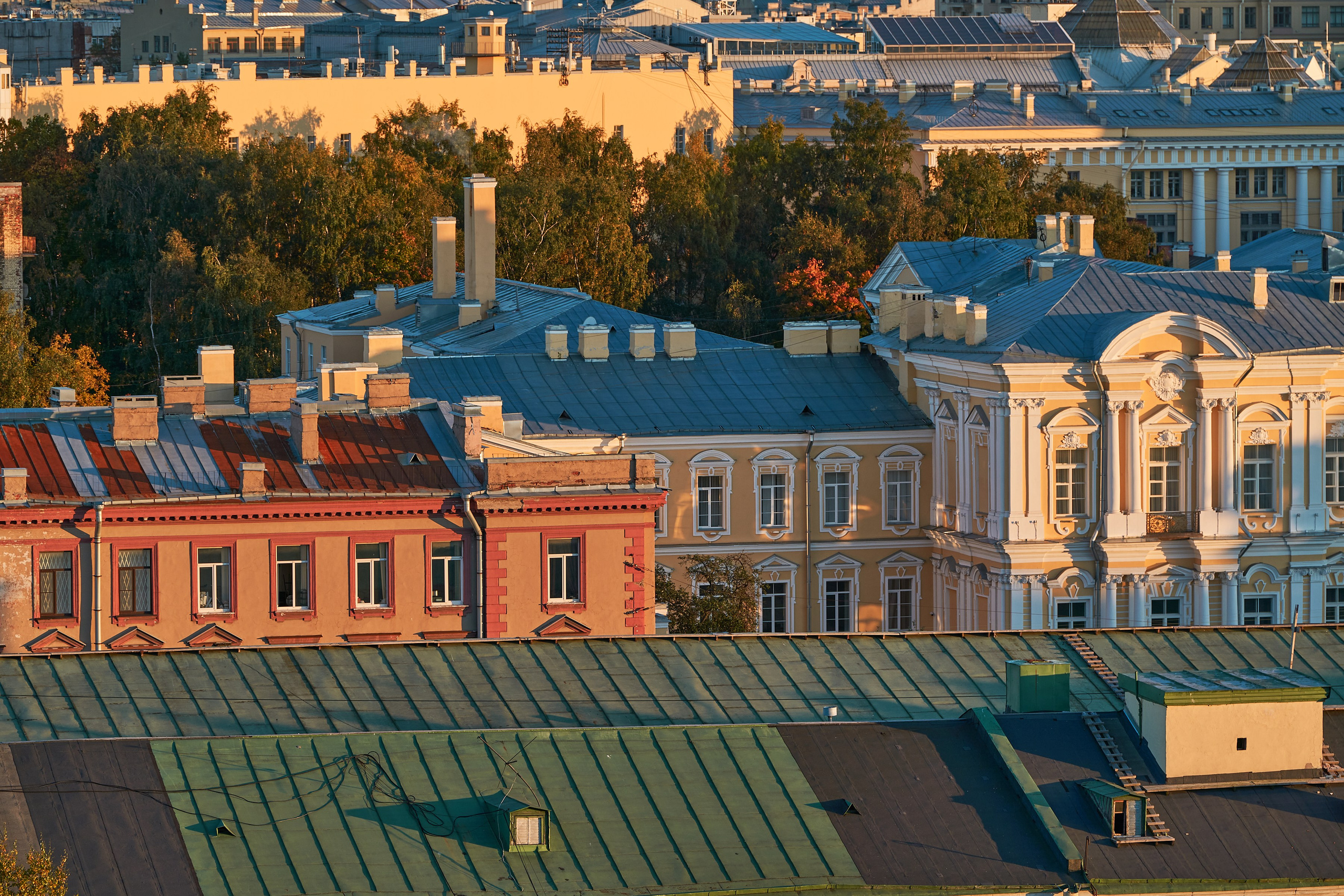 The view from the observation deck of the City Duma Tower | St. Petersburg. Фотограф
