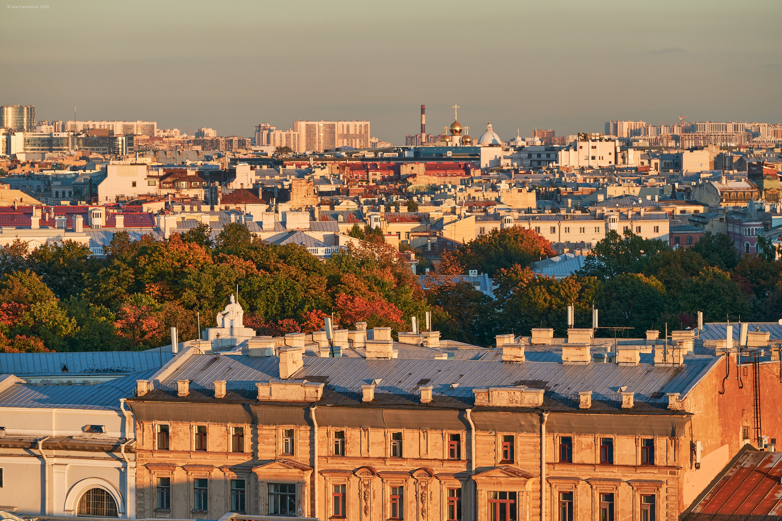 The view from the observation deck of the City Duma Tower | St. Petersburg. Фотограф