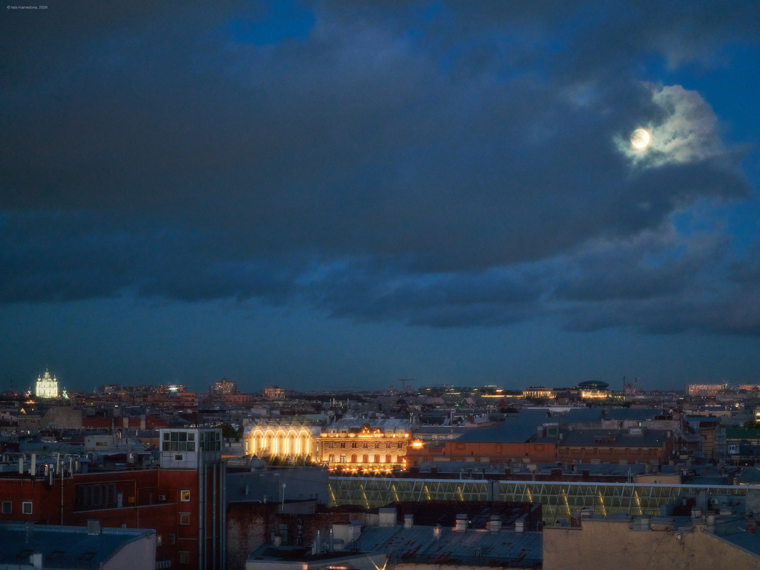The view from the observation deck of the City Duma Tower | St. Petersburg. Фотограф