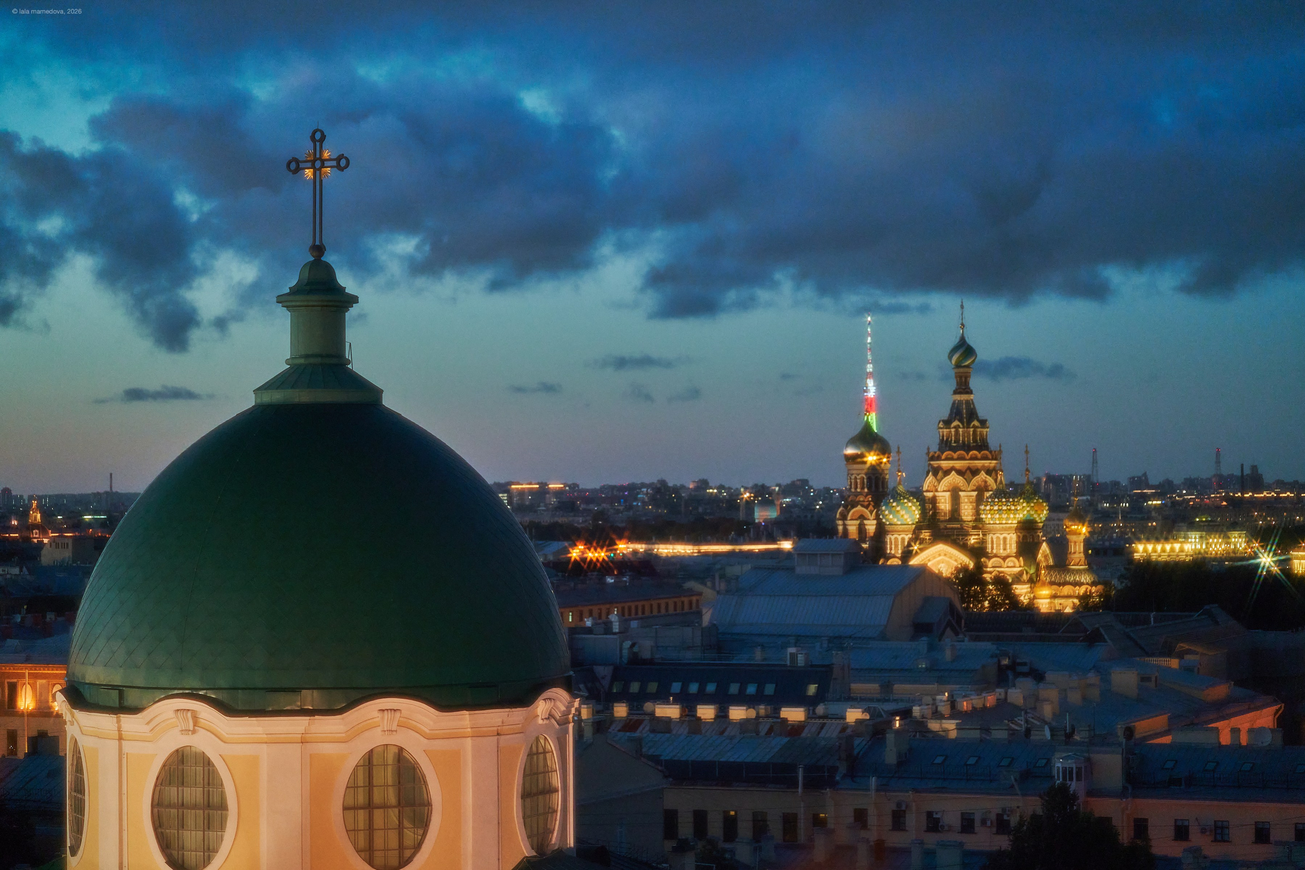 The view from the observation deck of the City Duma Tower | St. Petersburg. Фотограф