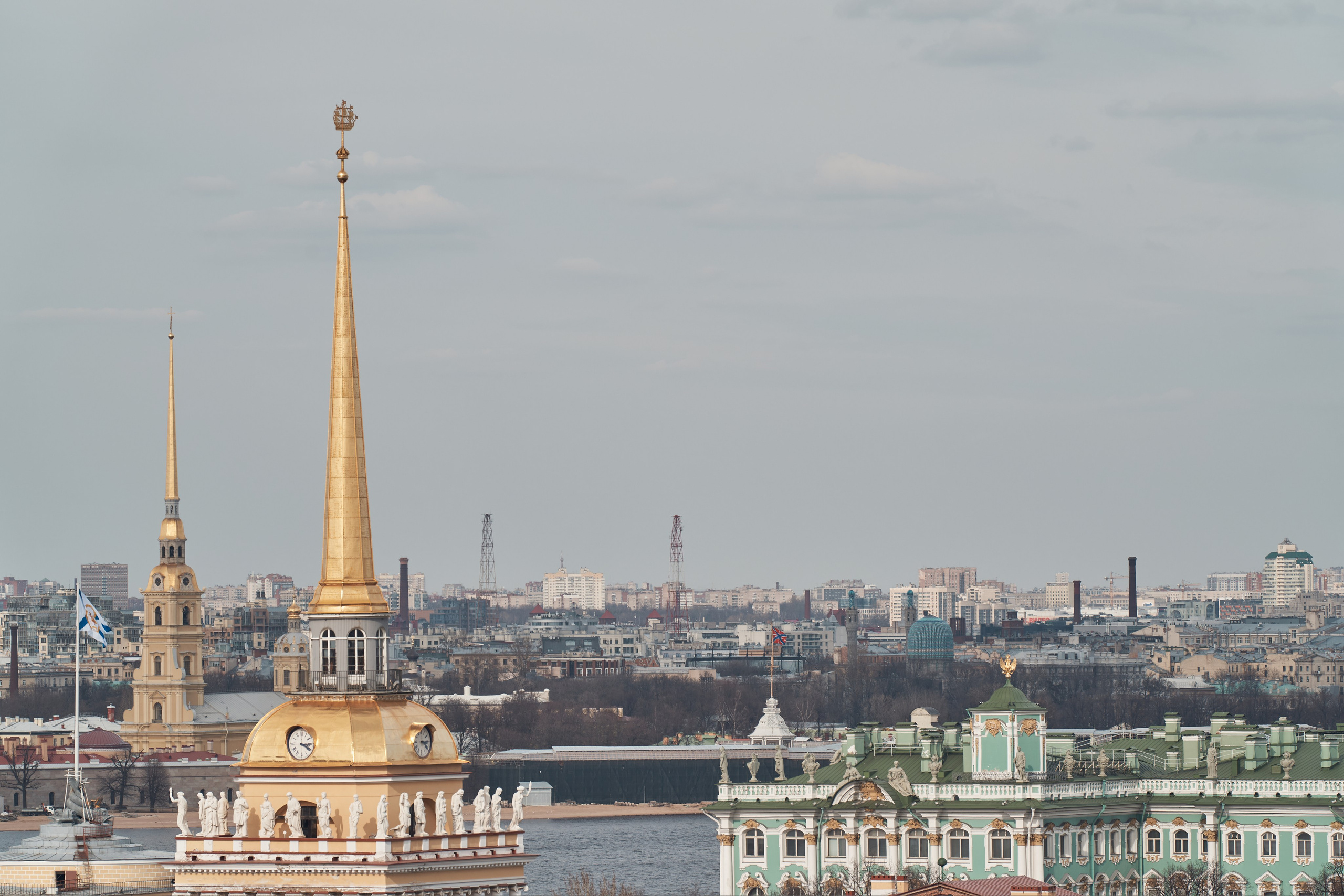 Колоннада Исаакиевского собора
