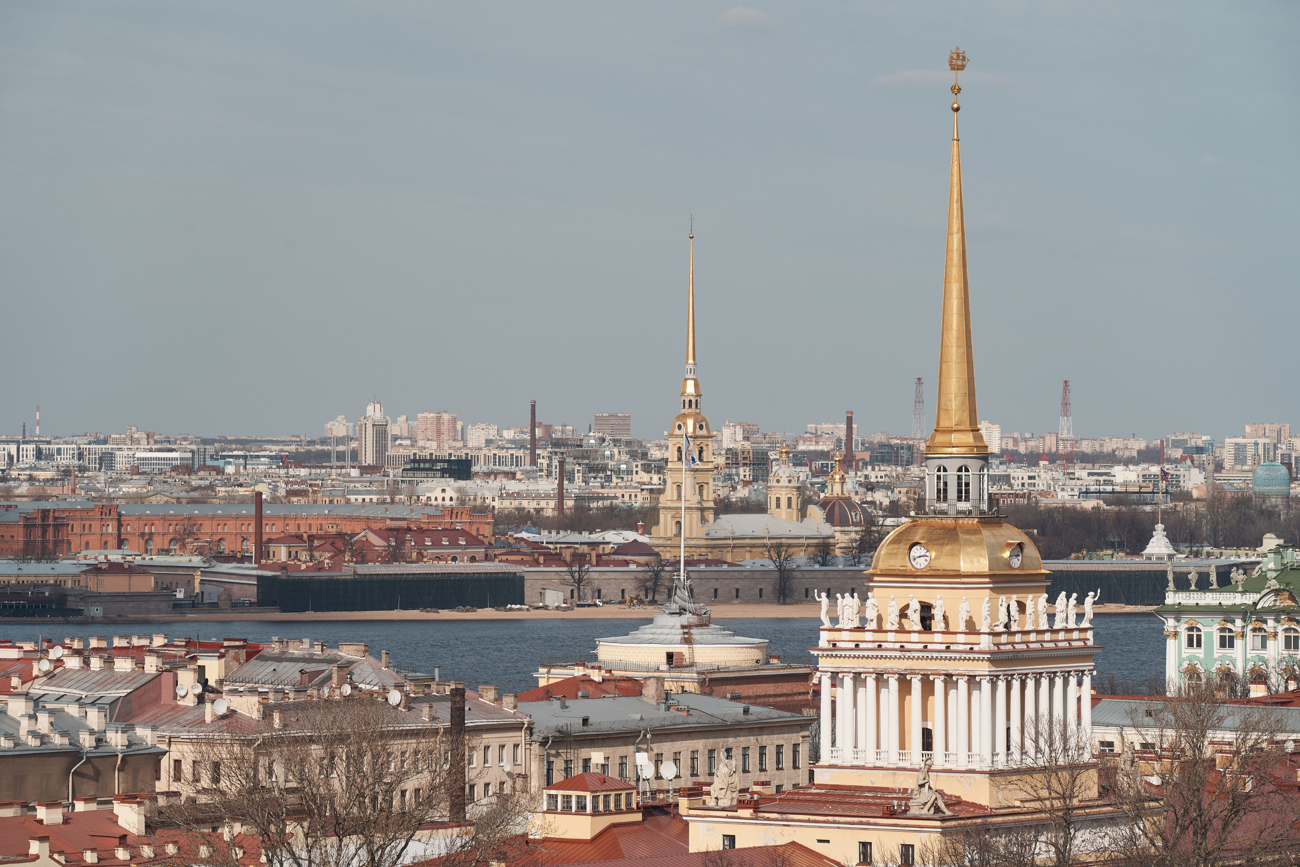 Колоннада Исаакиевского собора