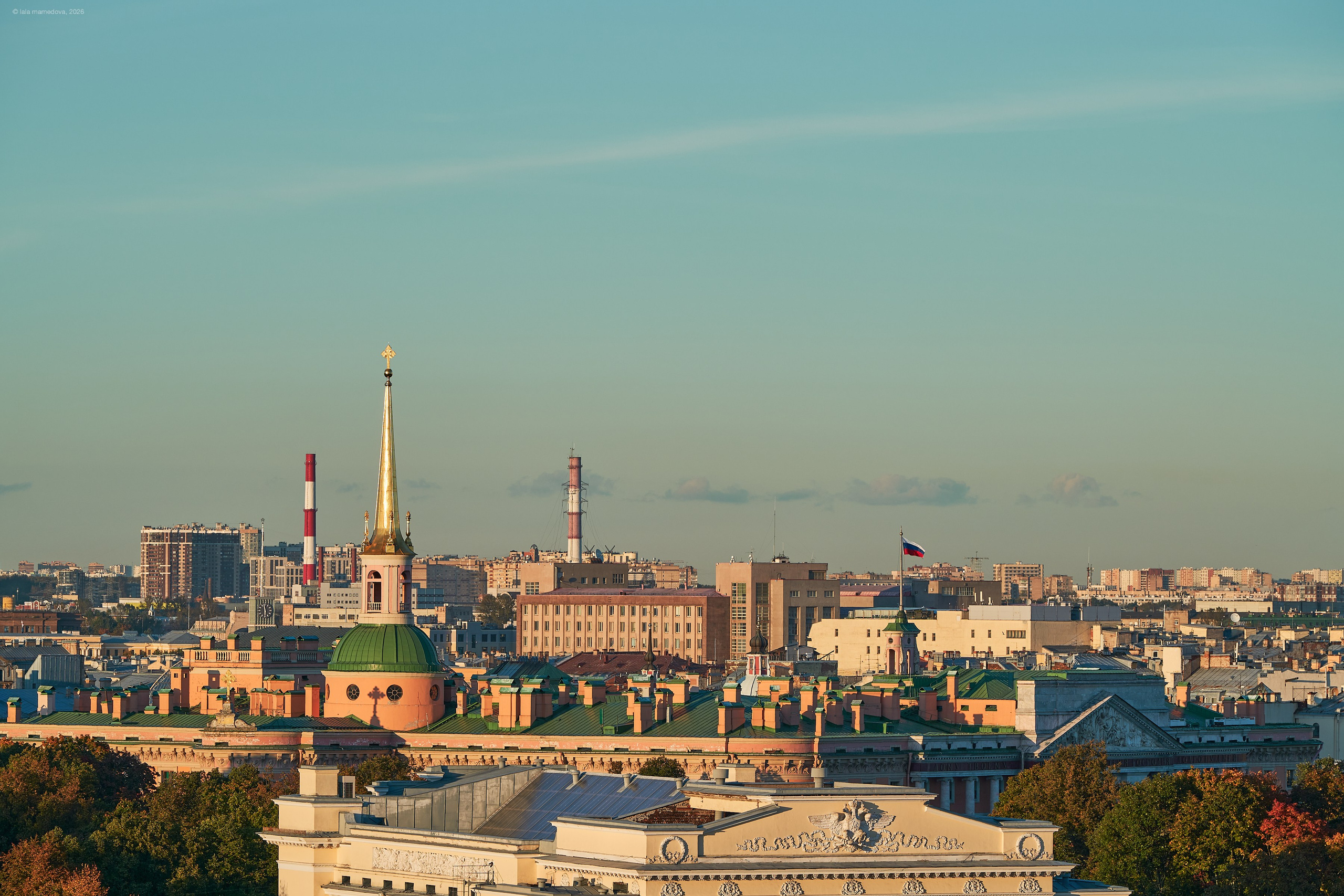 The view from the observation deck of the City Duma Tower | St. Petersburg. Фотограф
