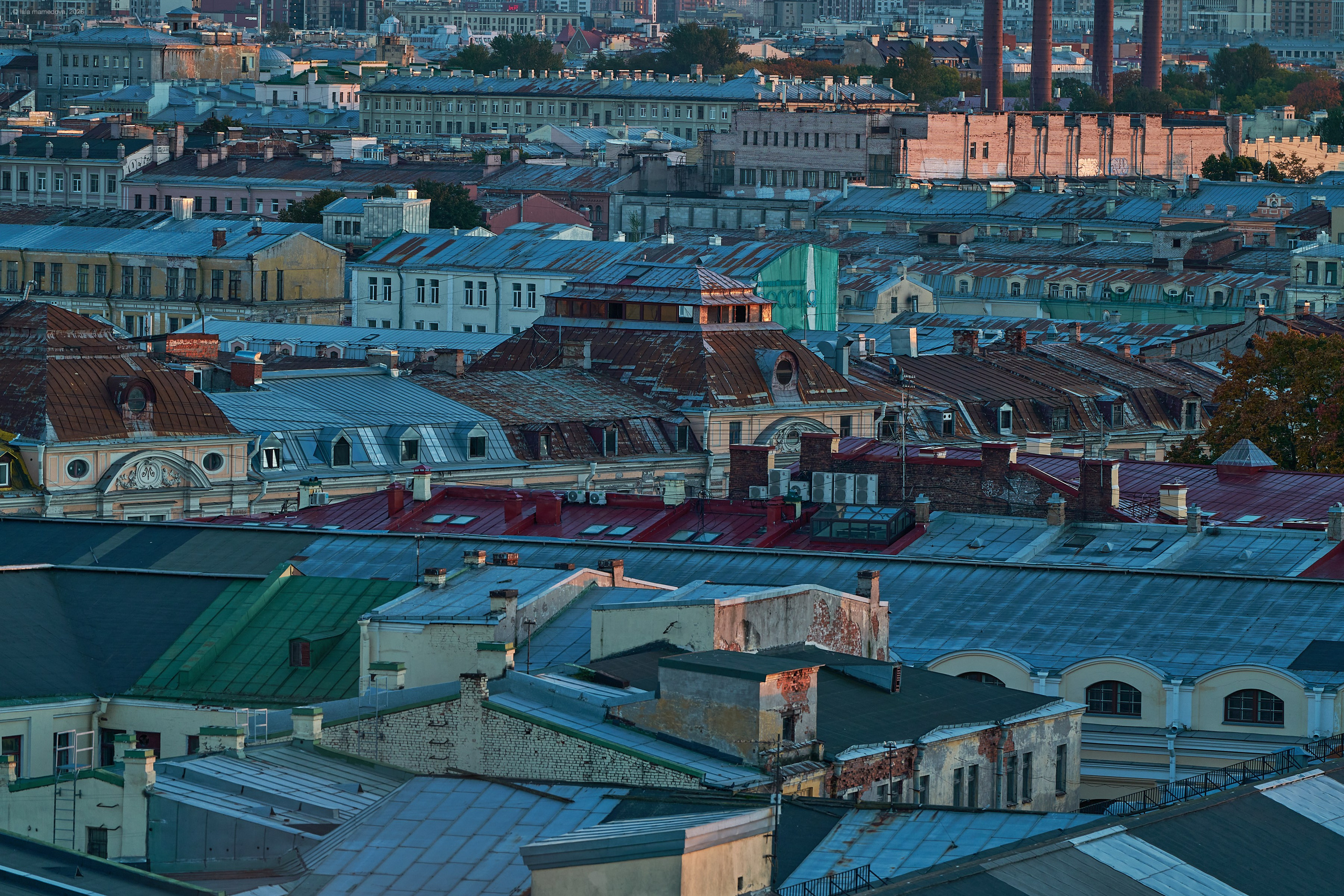 The view from the observation deck of the City Duma Tower | St. Petersburg. Фотограф