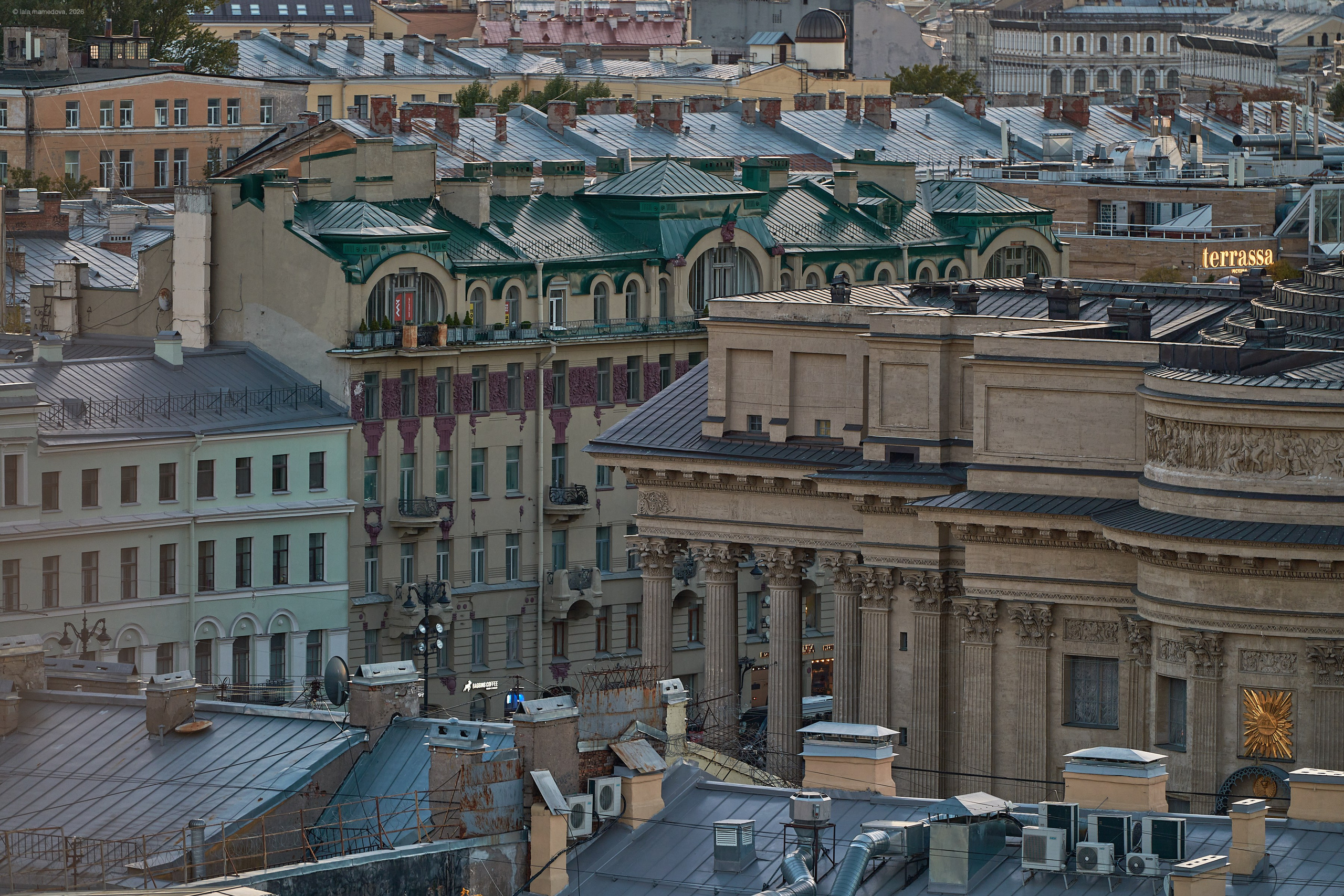 The view from the observation deck of the City Duma Tower | St. Petersburg. Фотограф
