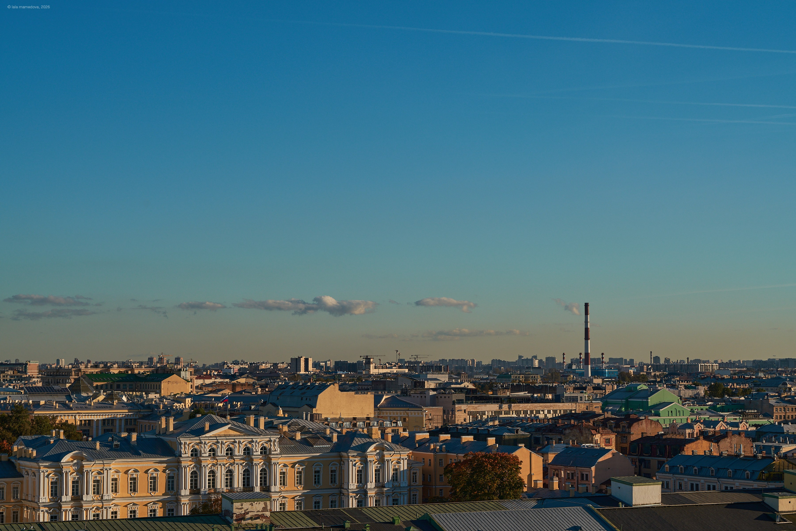 The view from the observation deck of the City Duma Tower | St. Petersburg. Фотограф