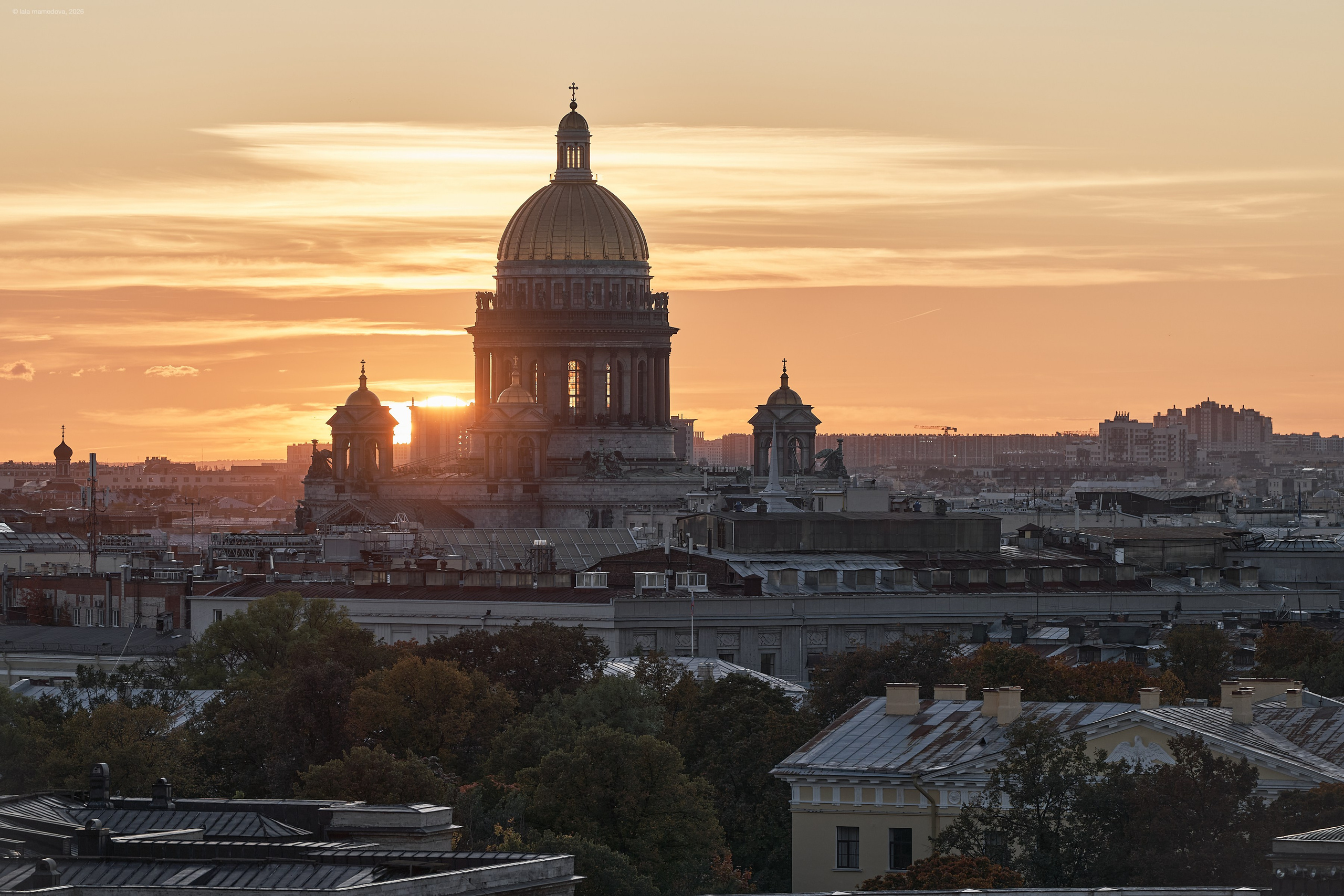 The view from the observation deck of the City Duma Tower | St. Petersburg. Фотограф