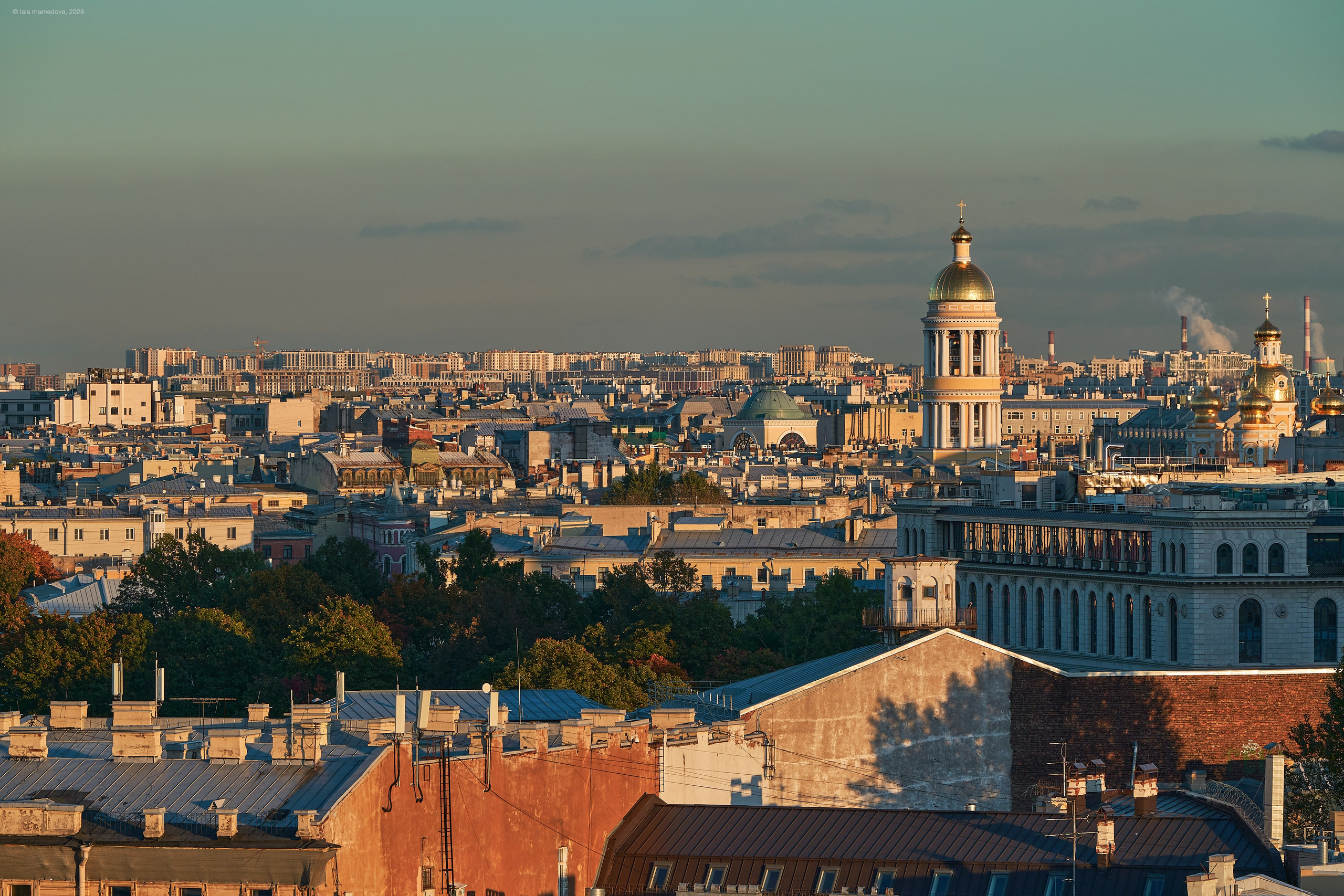 The view from the observation deck of the City Duma Tower | St. Petersburg. Фотограф