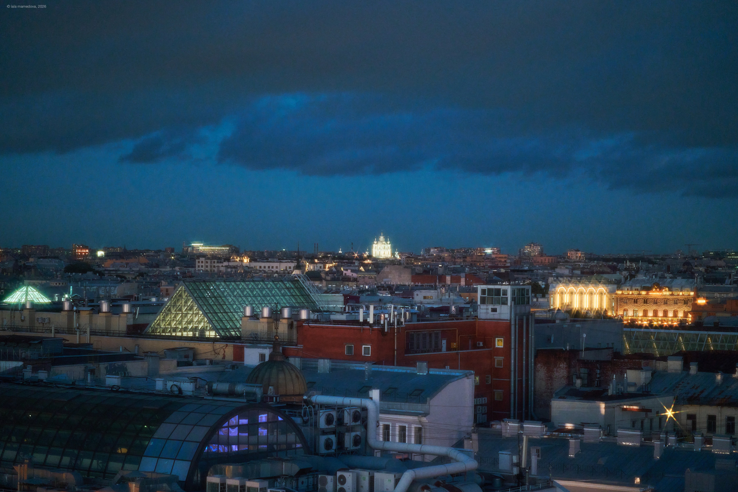 The view from the observation deck of the City Duma Tower | St. Petersburg. Фотограф
