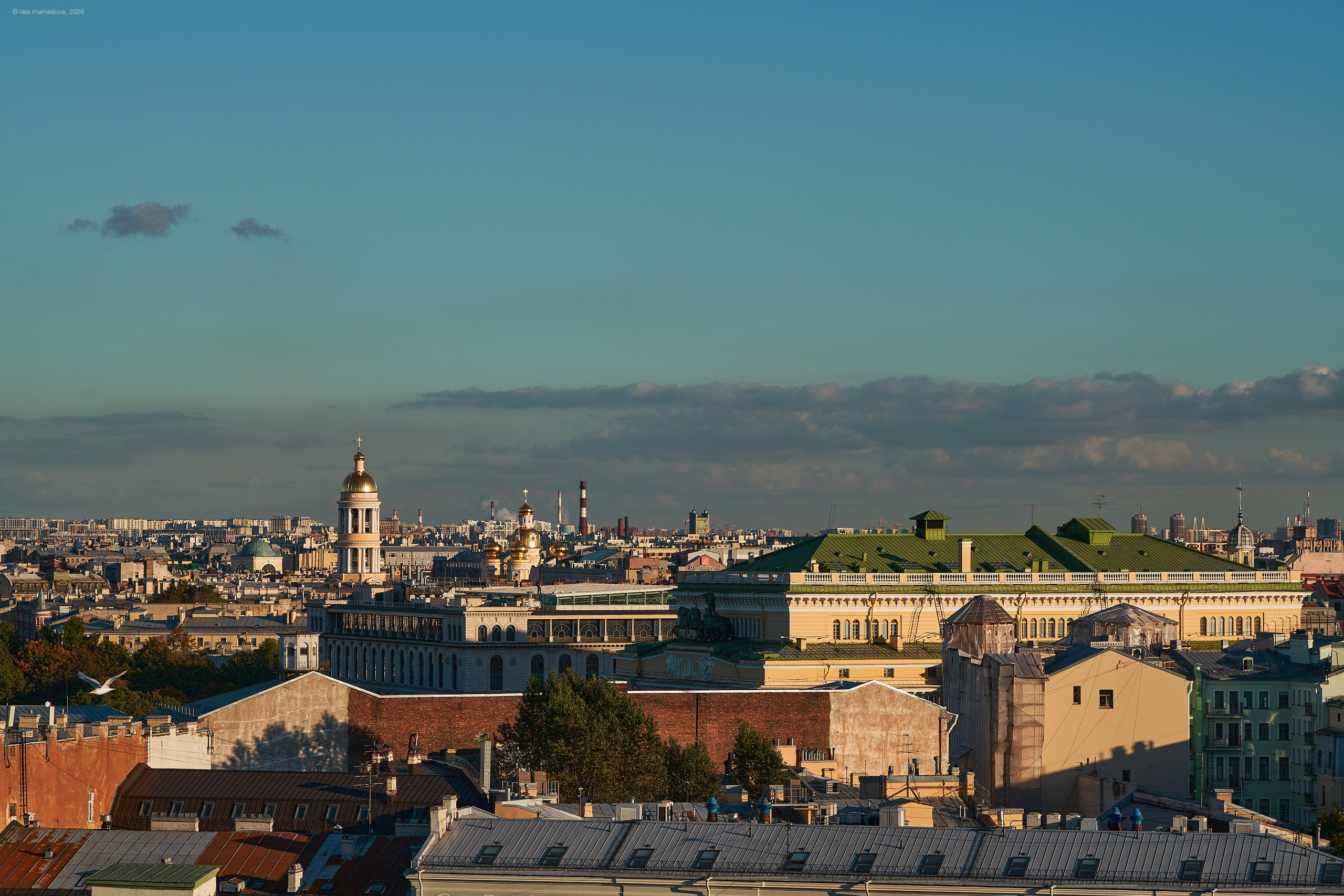 The view from the observation deck of the City Duma Tower | St. Petersburg. Фотограф