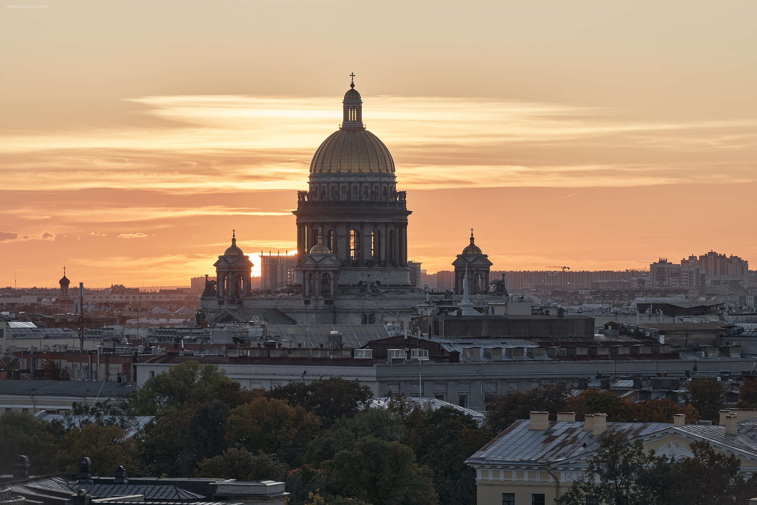 The view from the observation deck of the City Duma Tower | St. Petersburg. Фотограф