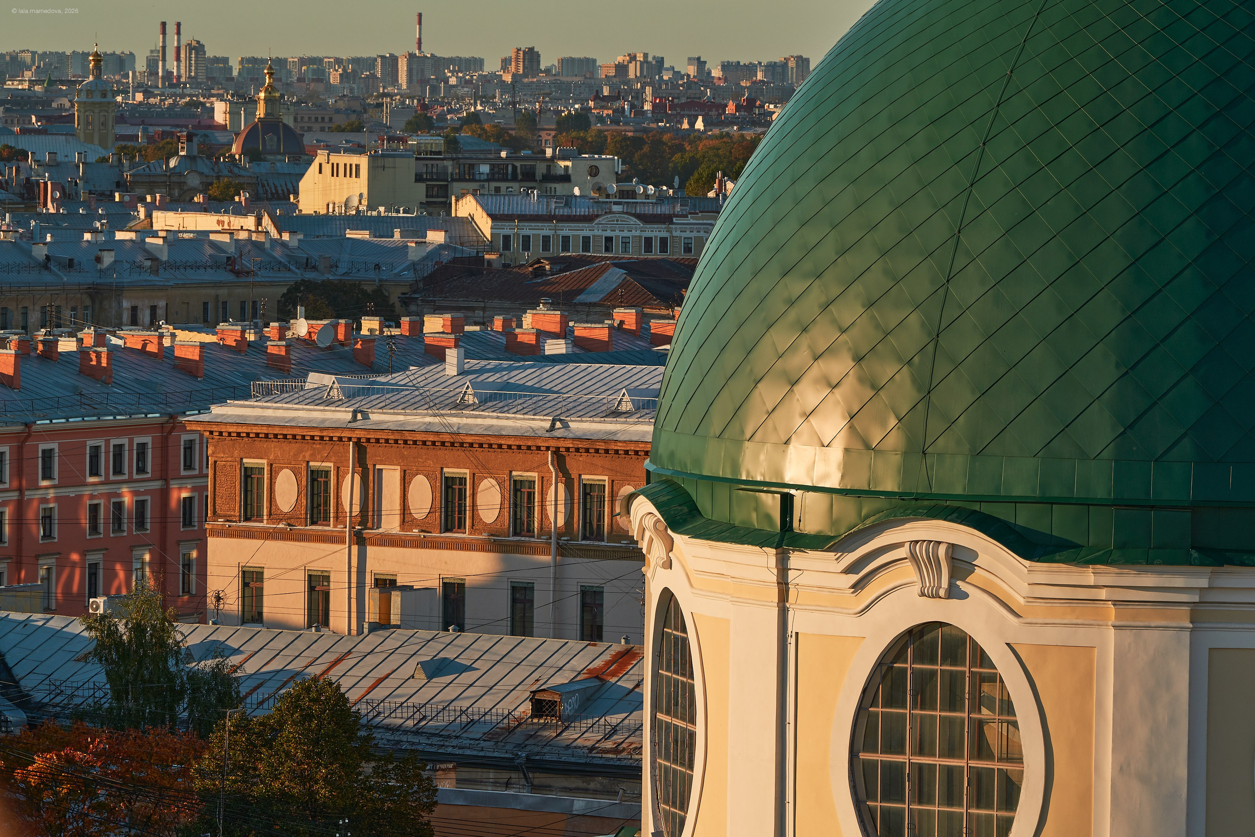 The view from the observation deck of the City Duma Tower | St. Petersburg. Фотограф