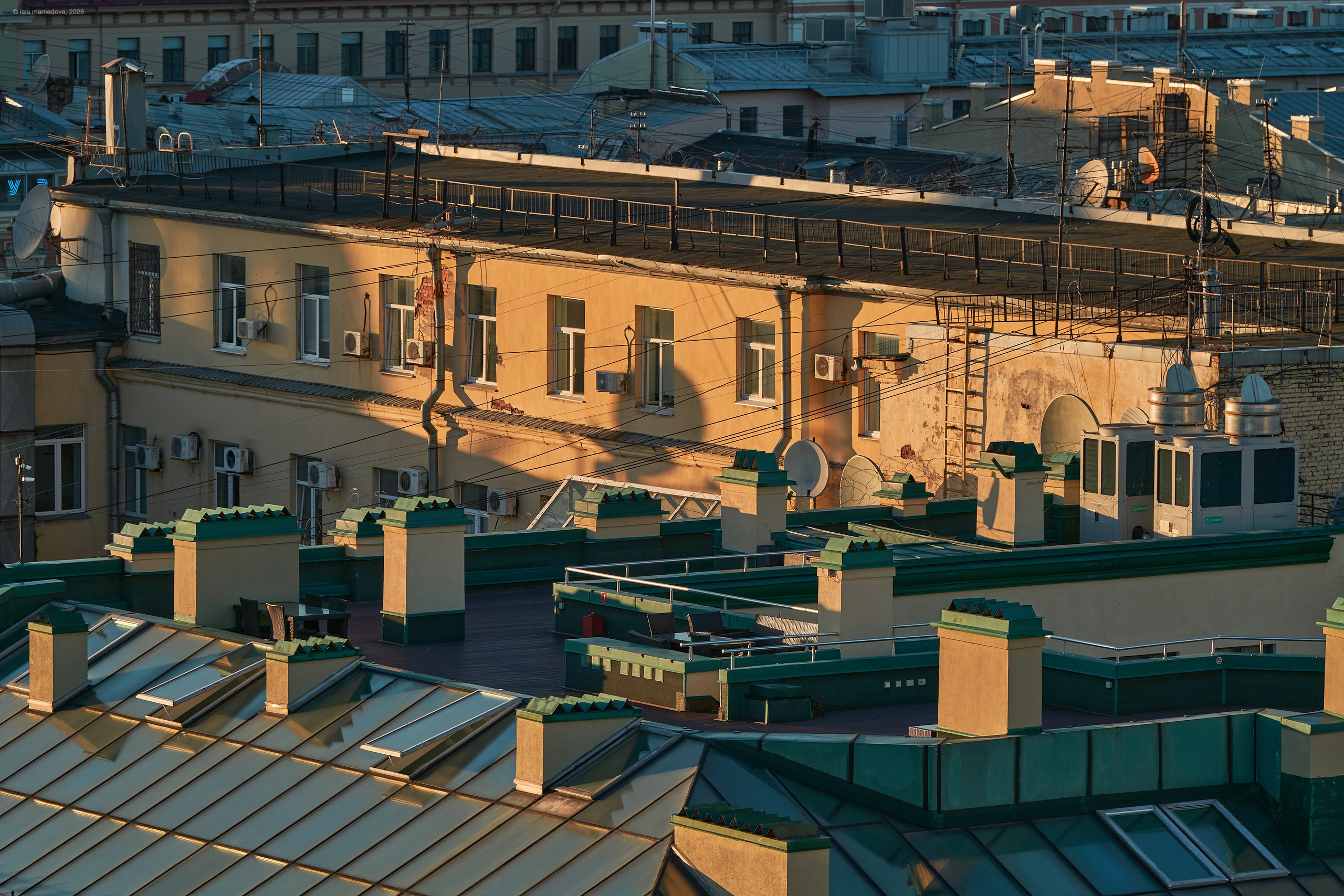 The view from the observation deck of the City Duma Tower | St. Petersburg. Фотограф