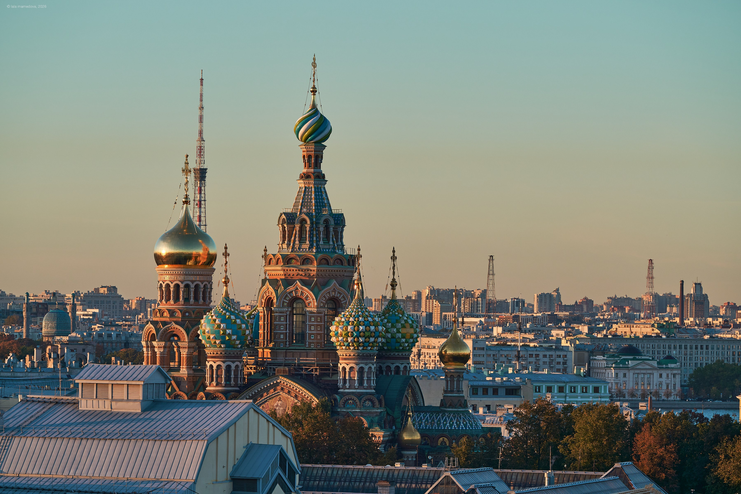 The view from the observation deck of the City Duma Tower | St. Petersburg. Фотограф