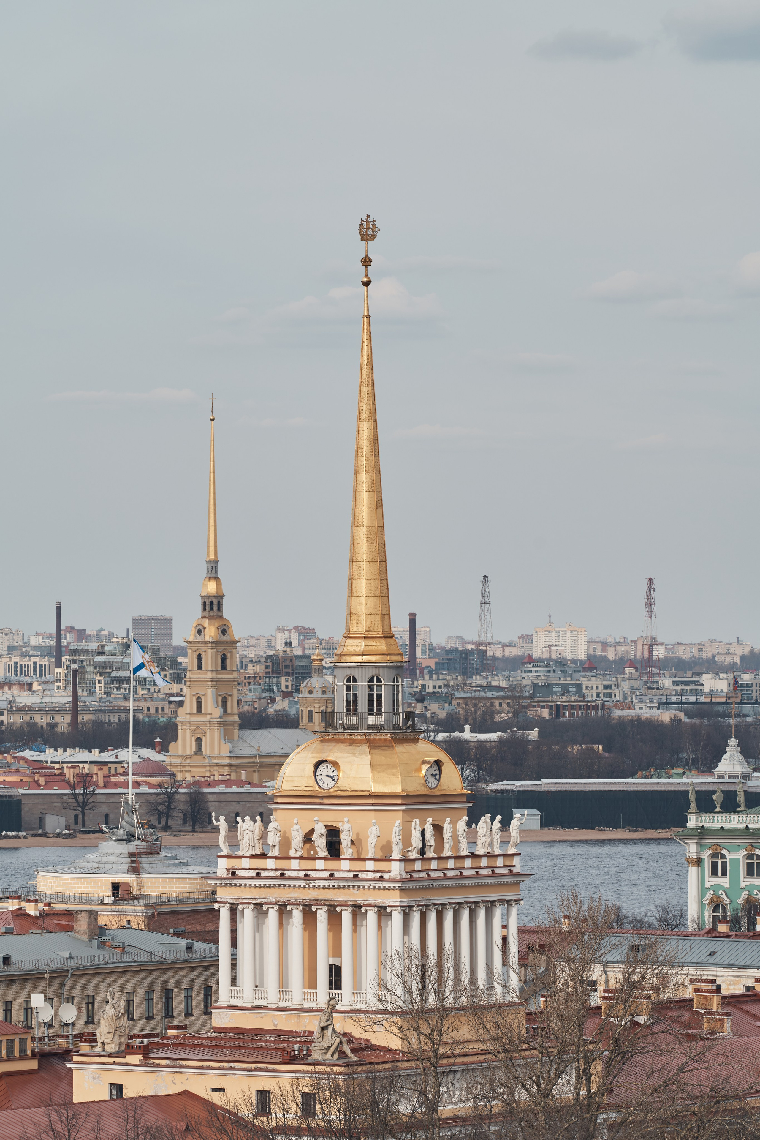 Колоннада Исаакиевского собора