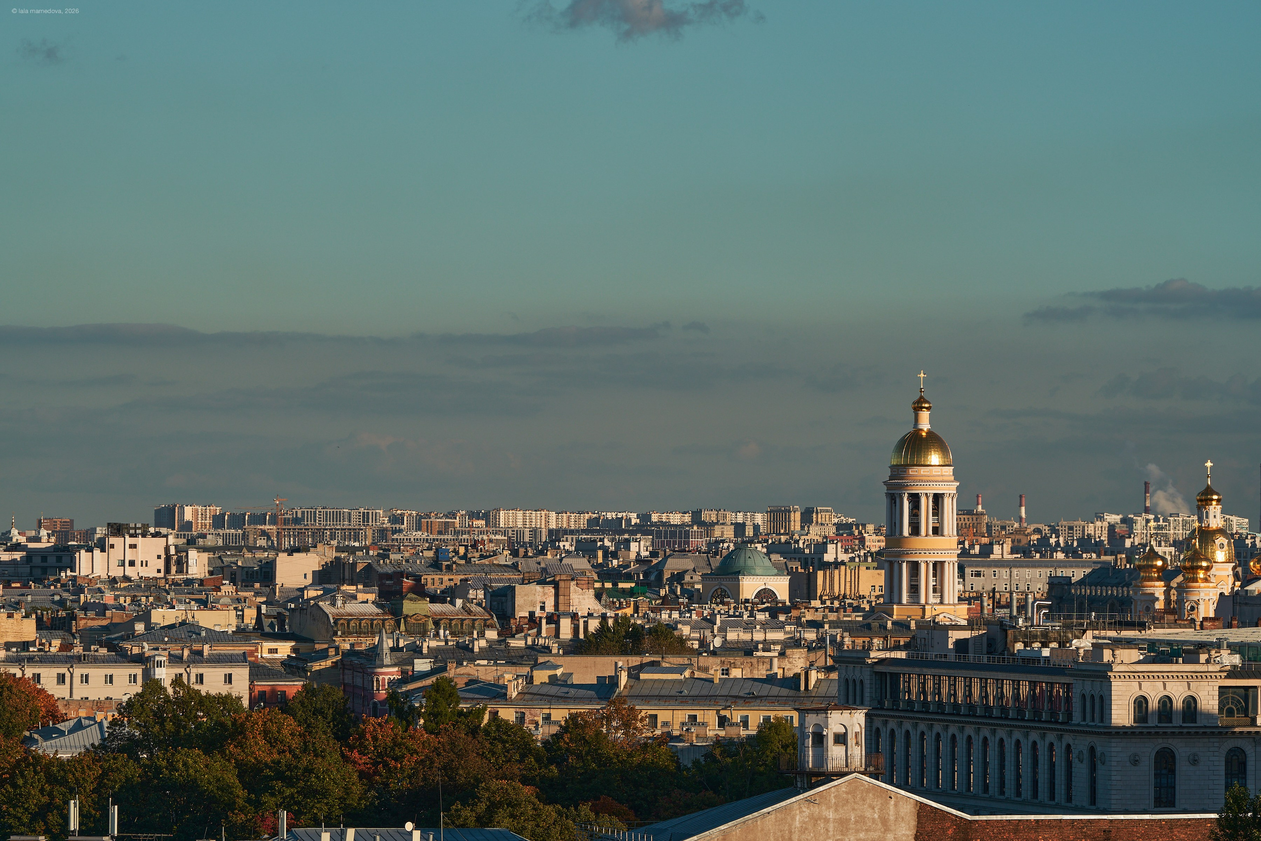 The view from the observation deck of the City Duma Tower | St. Petersburg. Фотограф