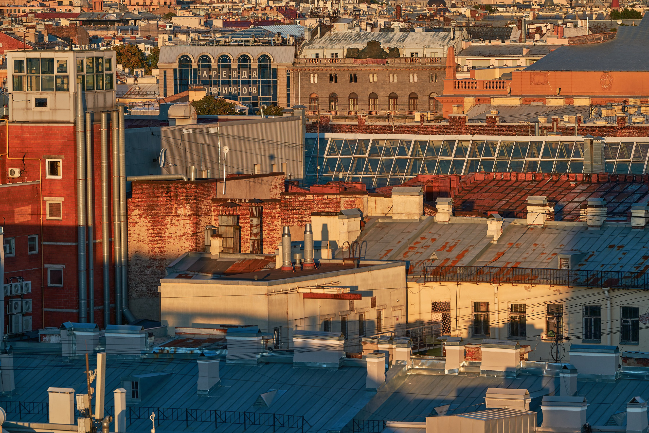 The view from the observation deck of the City Duma Tower | St. Petersburg. Фотограф