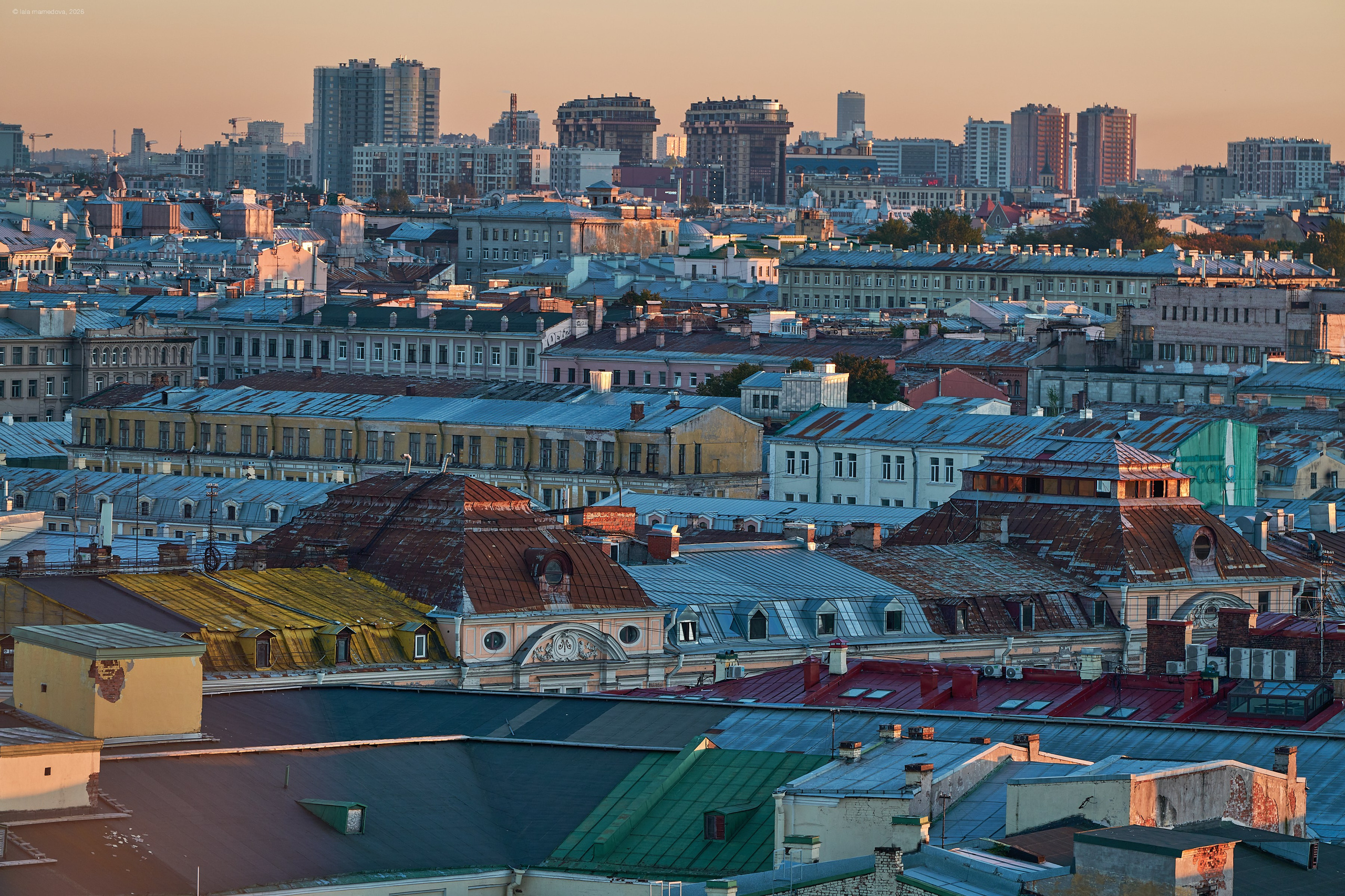 The view from the observation deck of the City Duma Tower | St. Petersburg. Фотограф