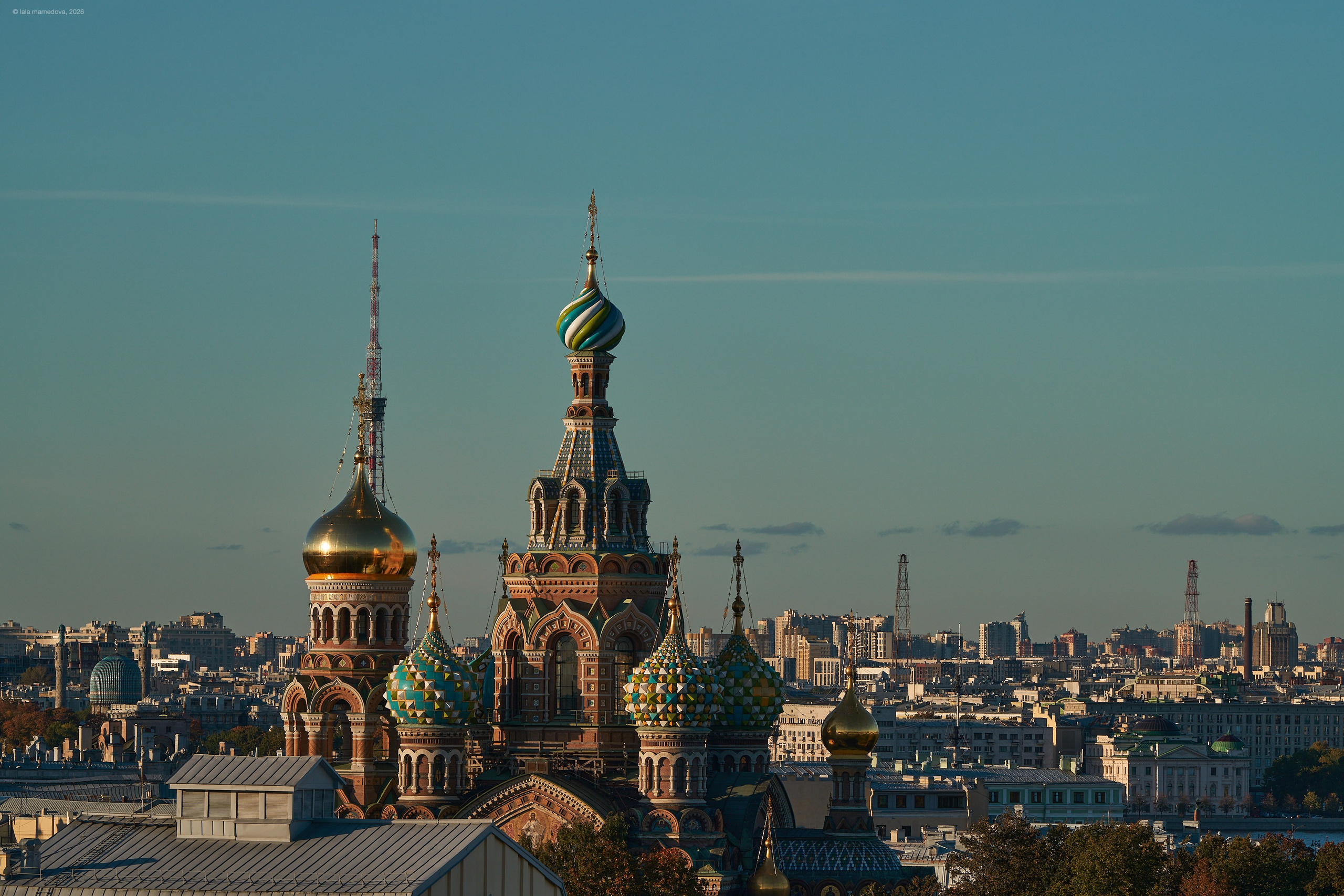 The view from the observation deck of the City Duma Tower | St. Petersburg. Фотограф